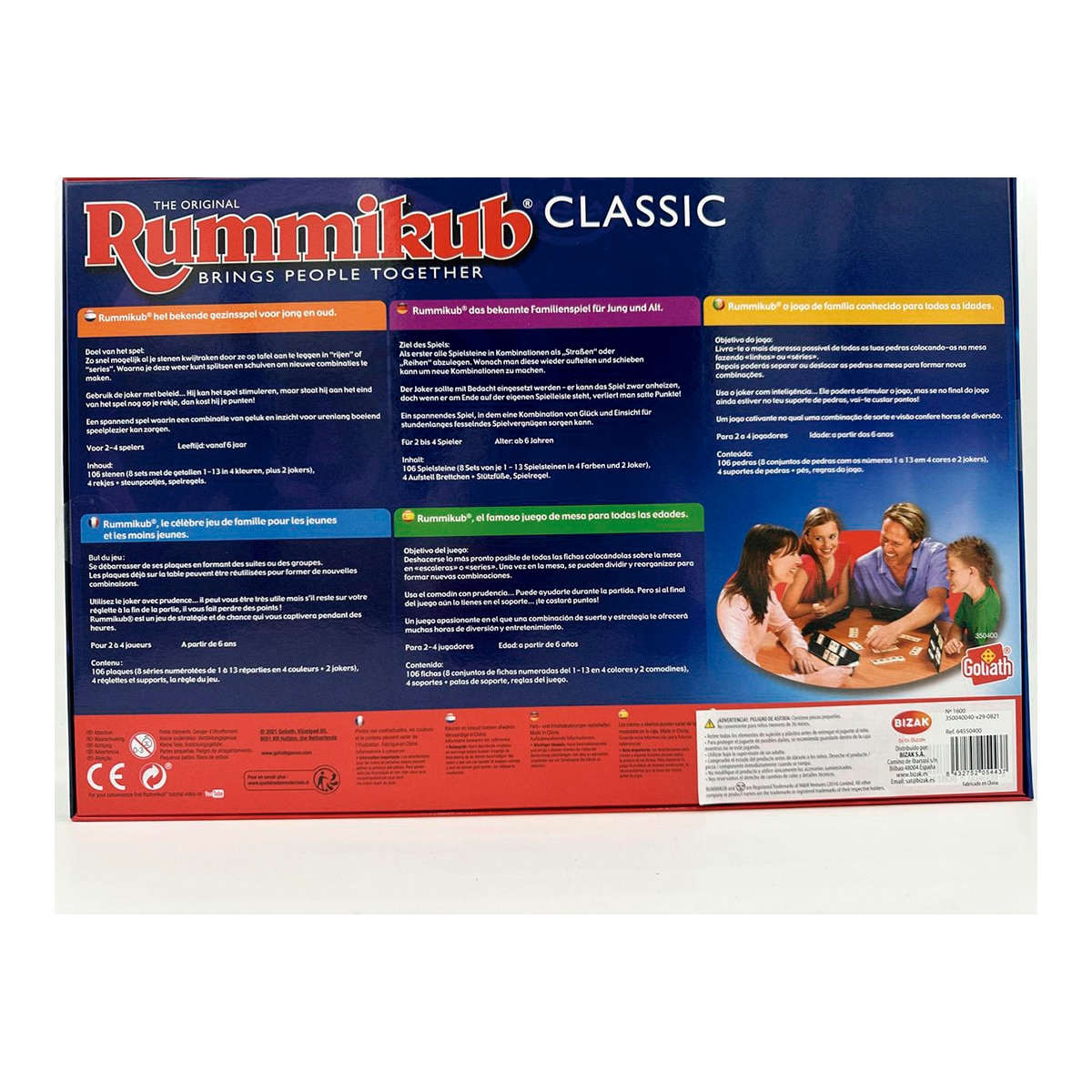 Juego de mesa Rummikub Bizak 4
