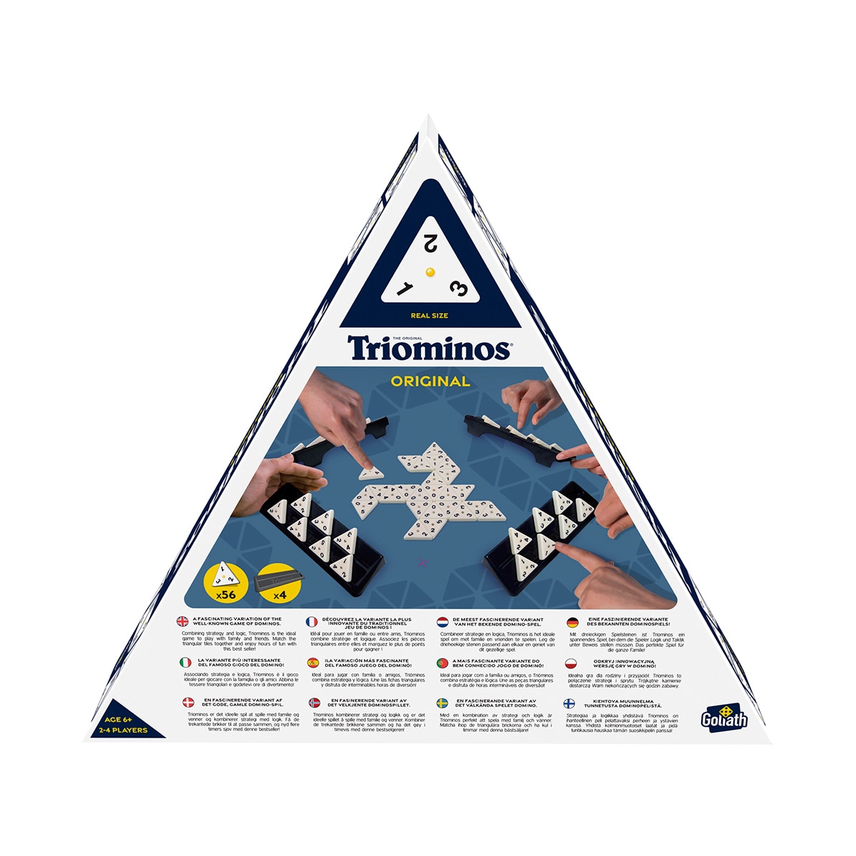 Juego de Mesa Triominos Bizak 4