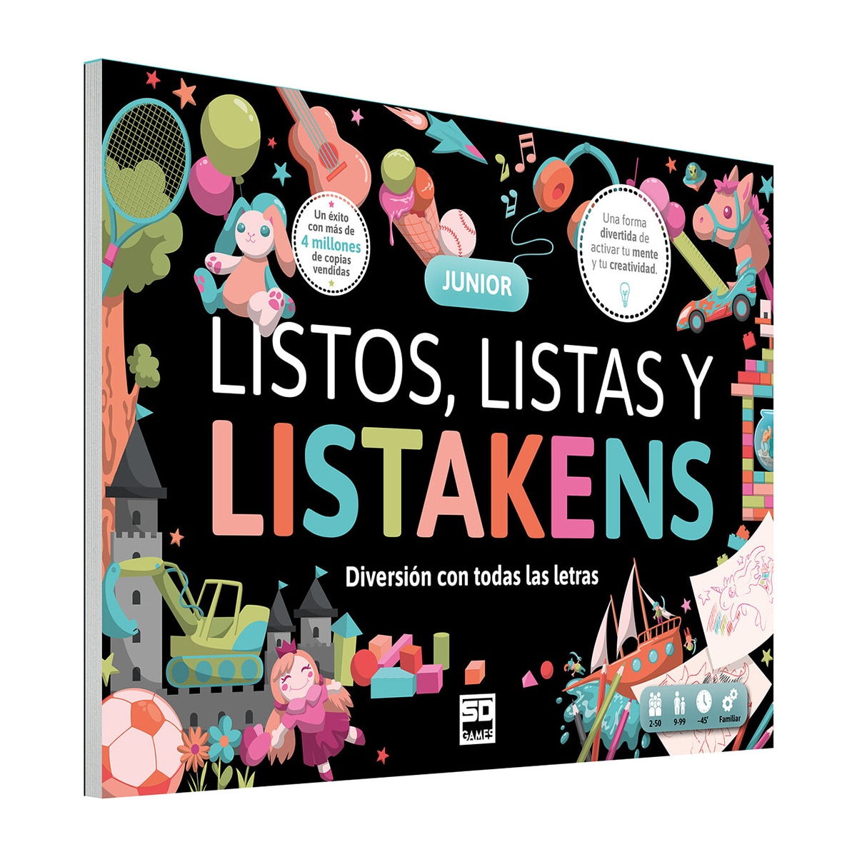 Imagen 0 de Juego de Preguntas Listos Listas y Listakens Junior Dirac Disc