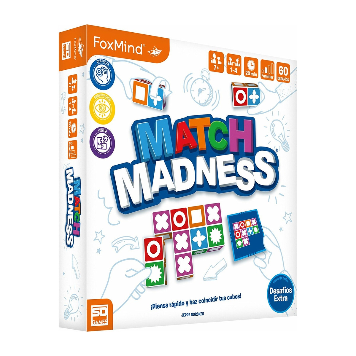 Imagen 0 de Juego de Agilidad Visual y Mental Match Madness Dirac Disc