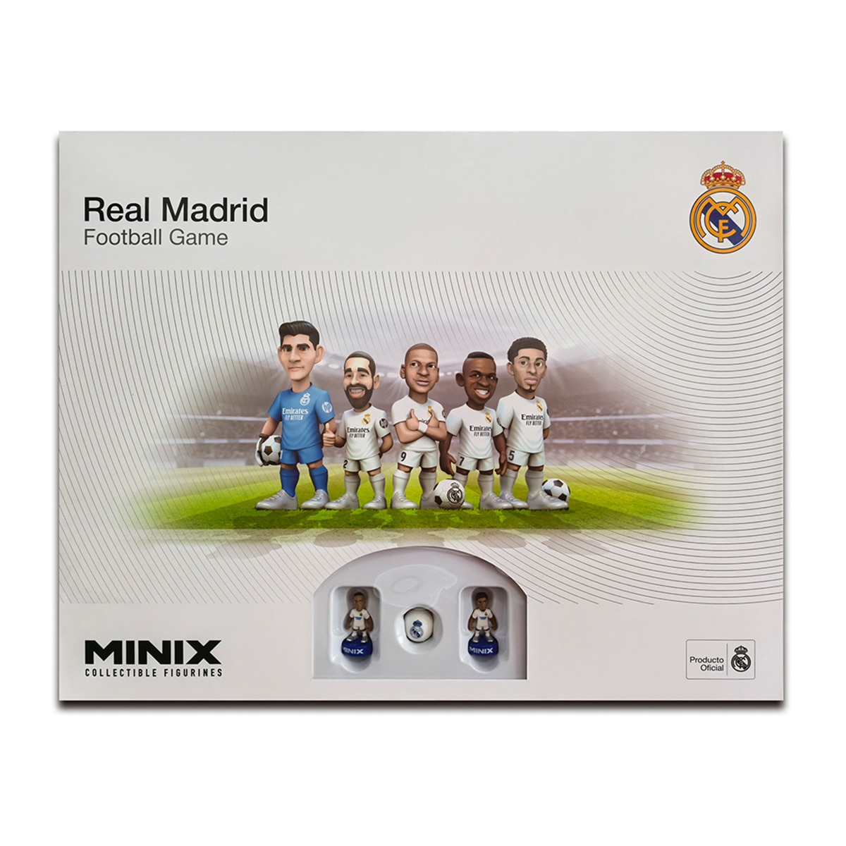 Minix – Juego de fútbol Real Madrid Minix.