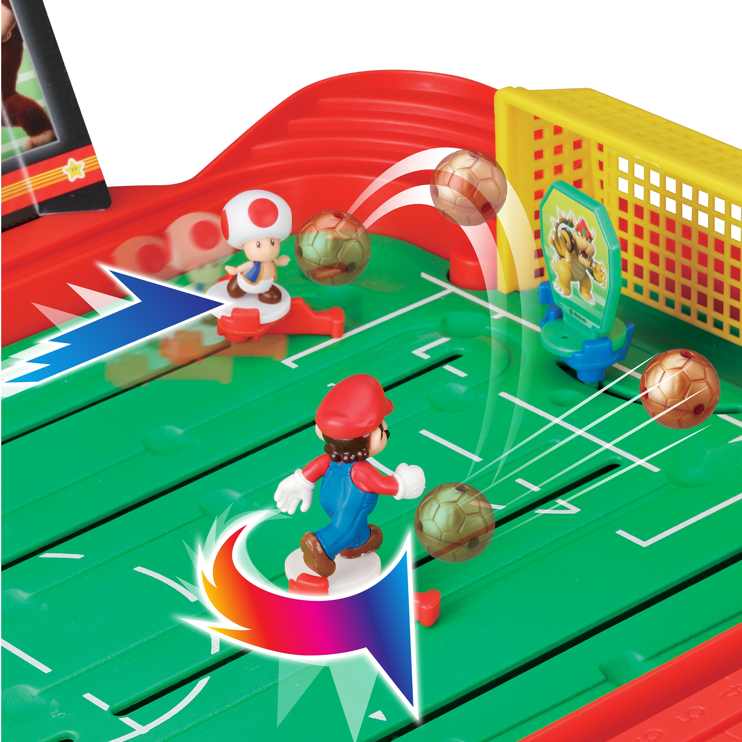 Juego de mesa Super Mario Football Striker Epoch Games 4