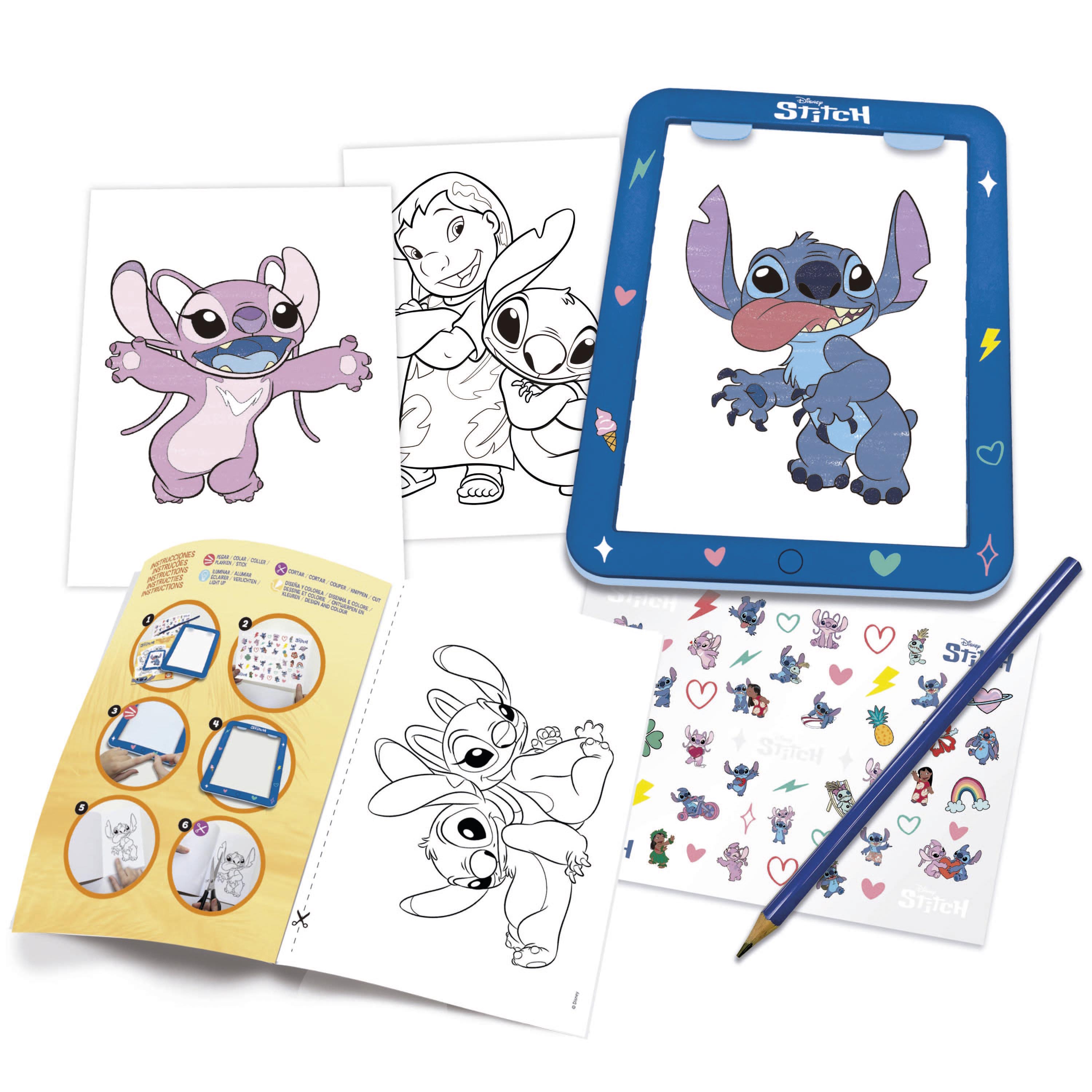 Art&Craft Mesa de Diseño Disney Stitch Educa 2