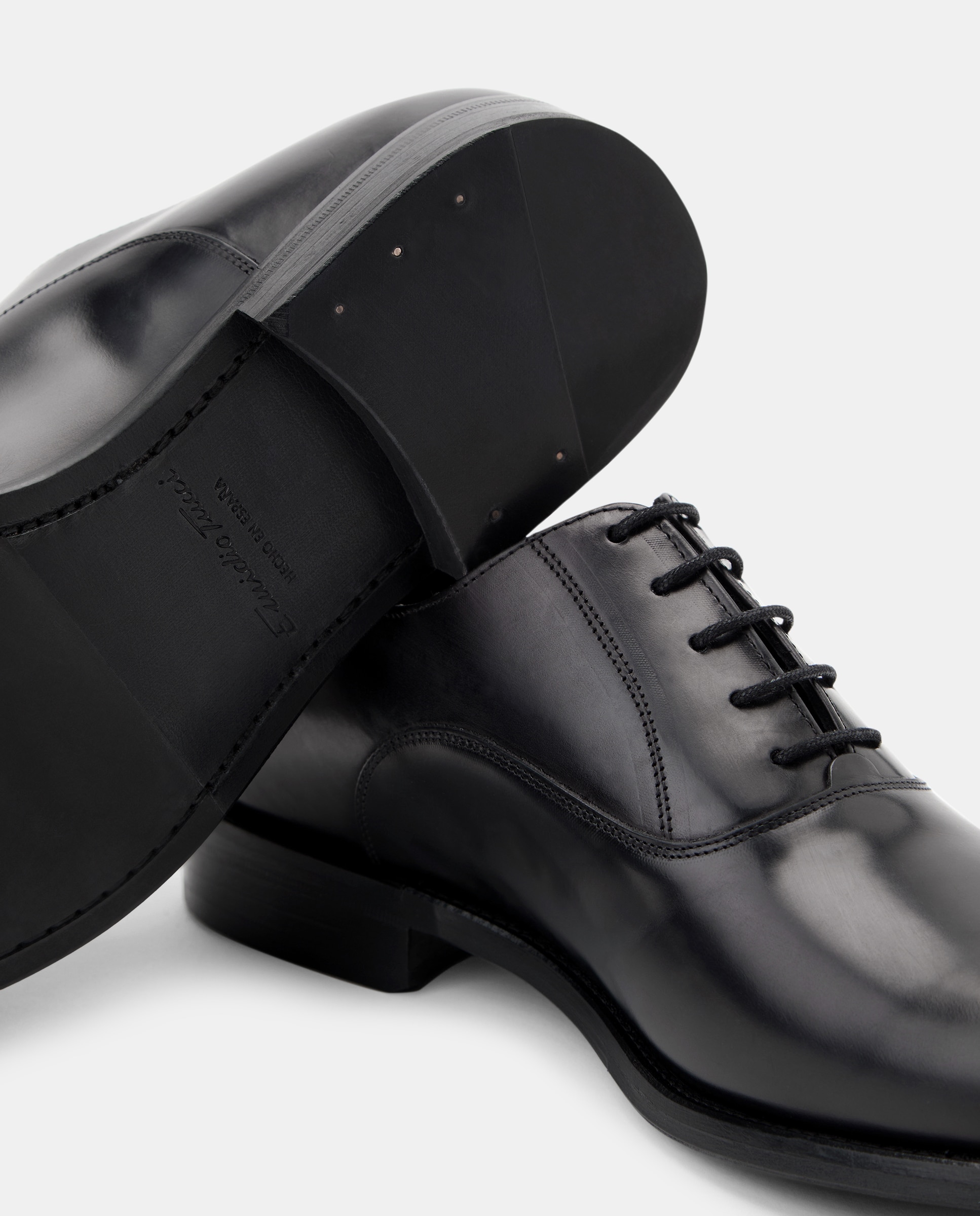 Sapatos com Fecho de Atacadores 800 Preto-5