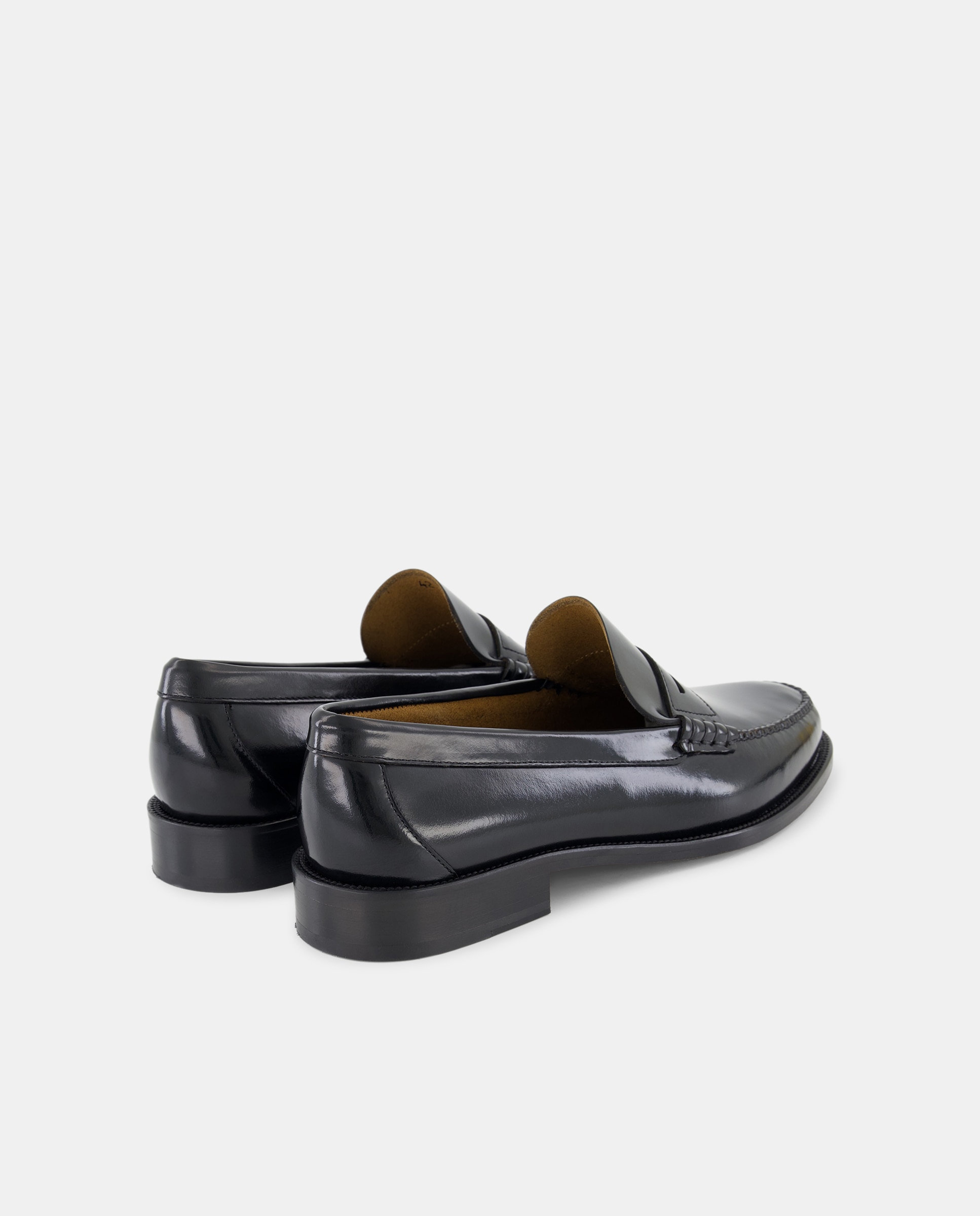 Mocassins de homem Emidio Tucci em pele cor preto Preto-5