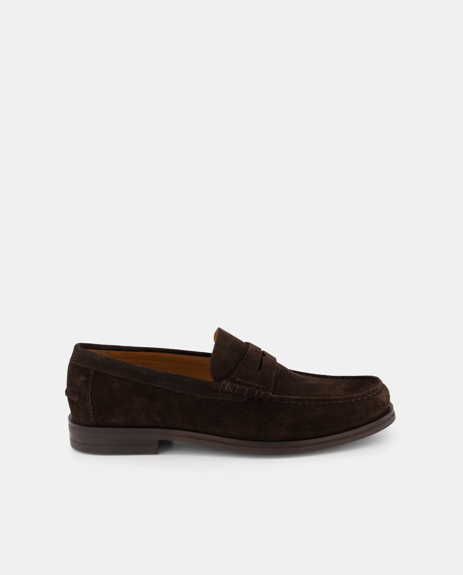Emidio Tucci - Mocasin antifaz en ante, piso de goma.
