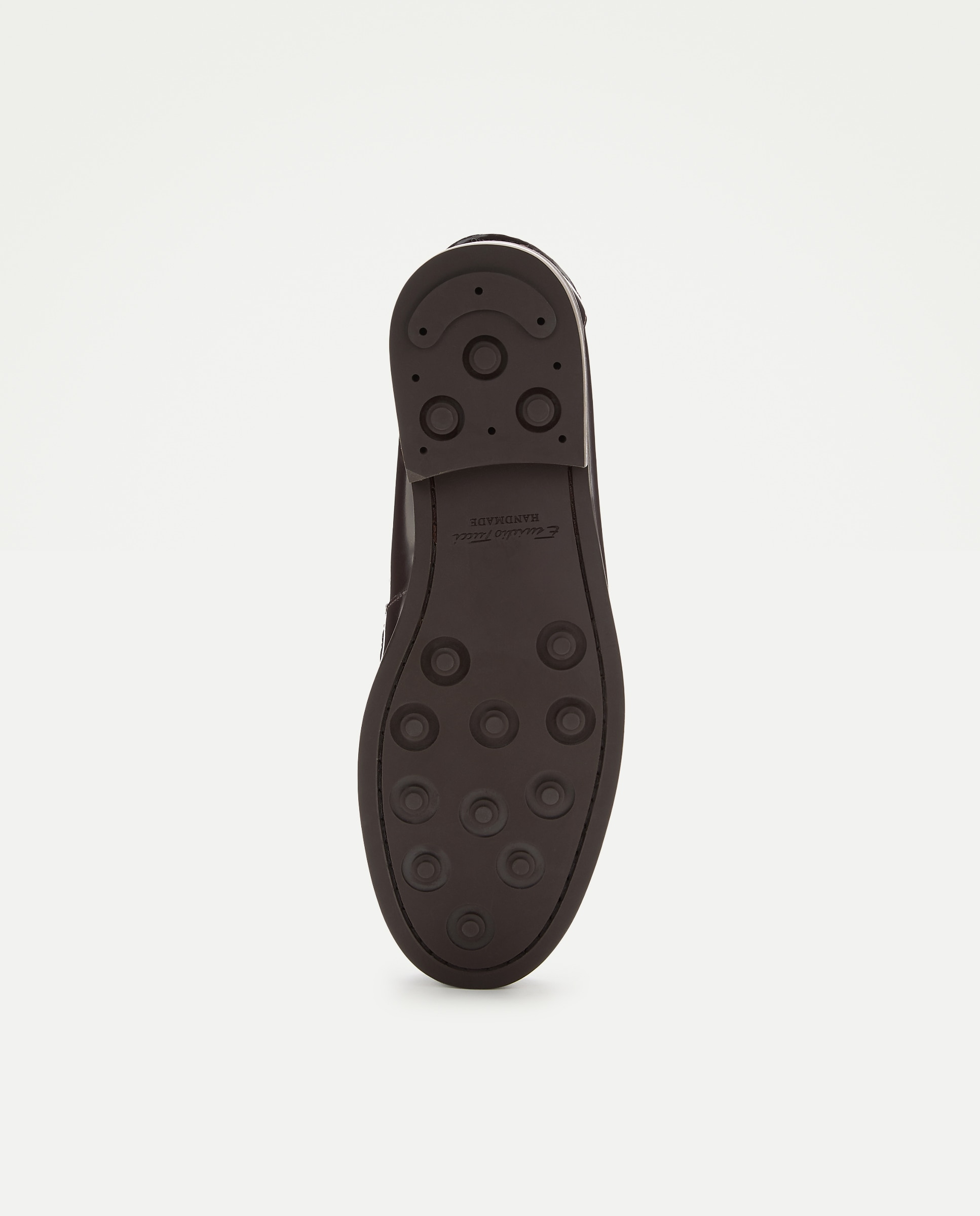 Mocasines de hombre con detalle de antifaz - Emidio Tucci - Marrón Marrón-6