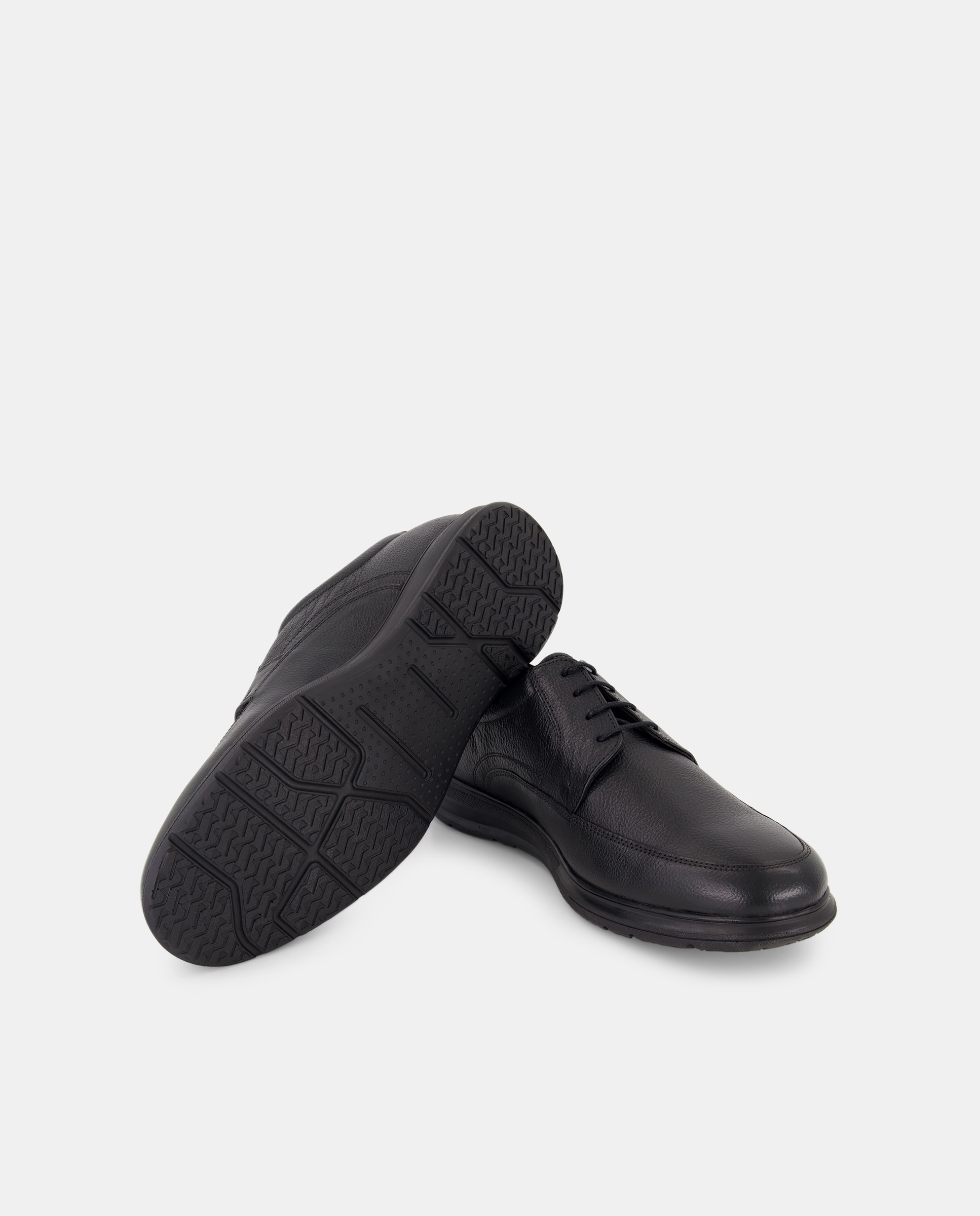 Bluchers com Fecho de Atacadores Preto-2