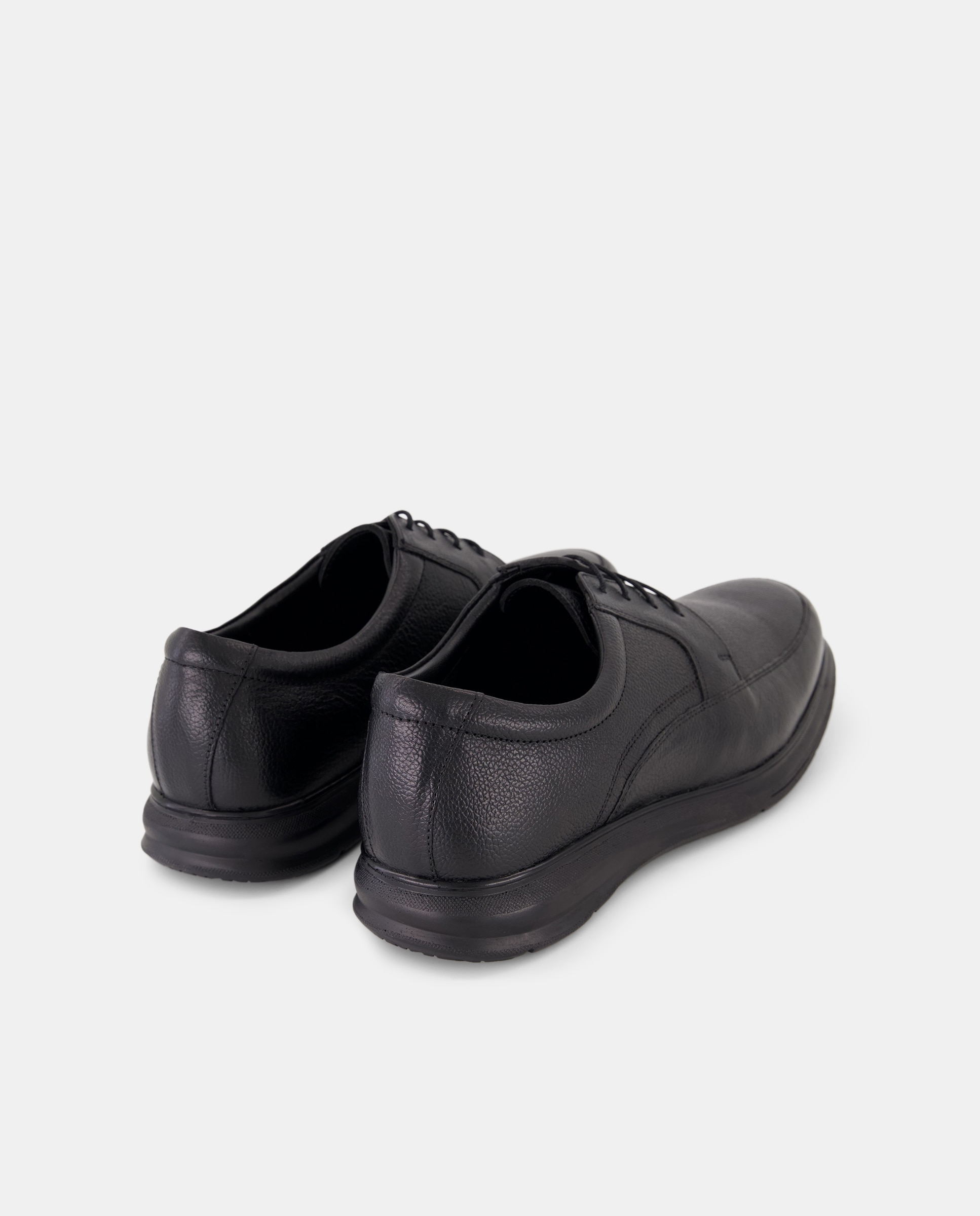 Bluchers com Fecho de Atacadores Preto-3