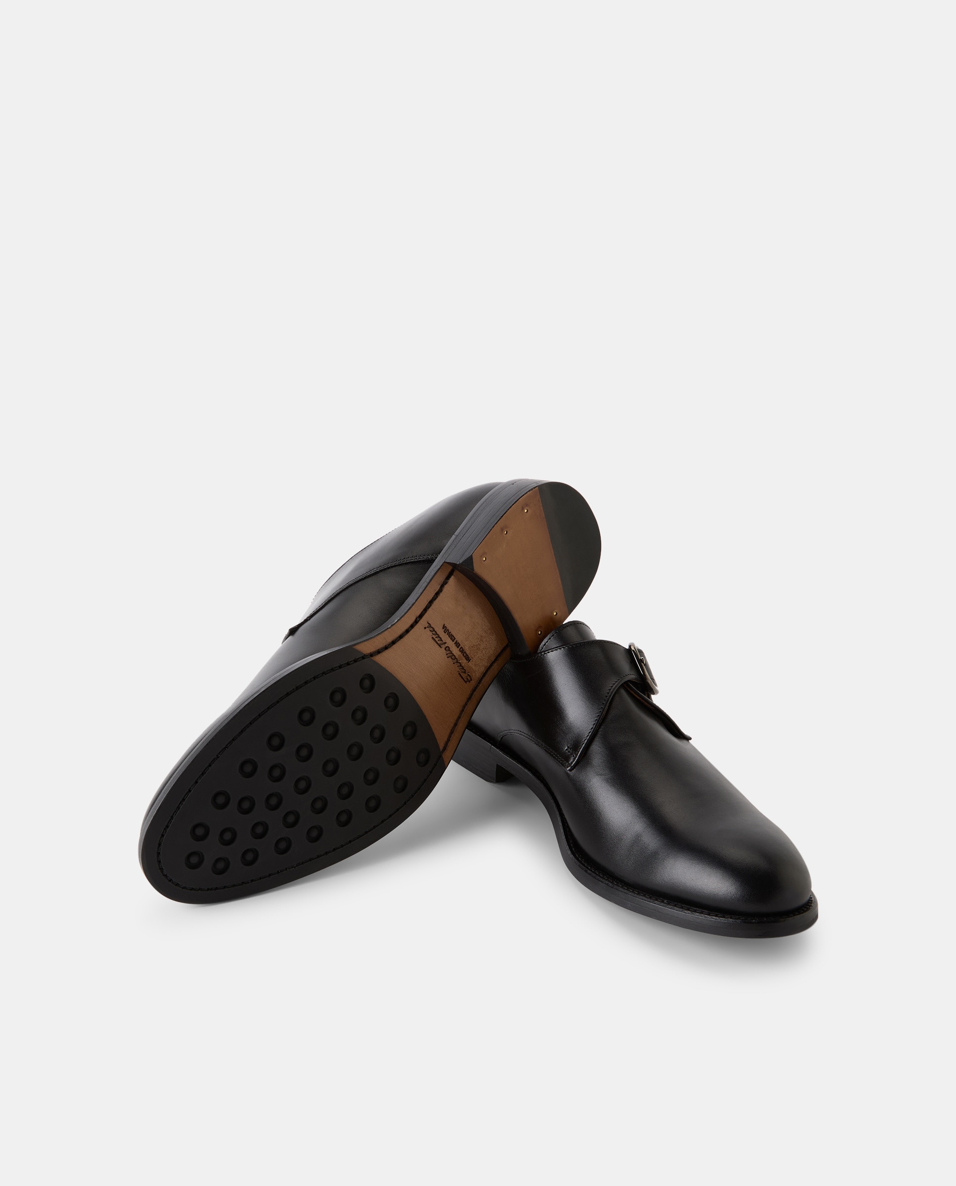 Sapatos com Fivela Preto-2