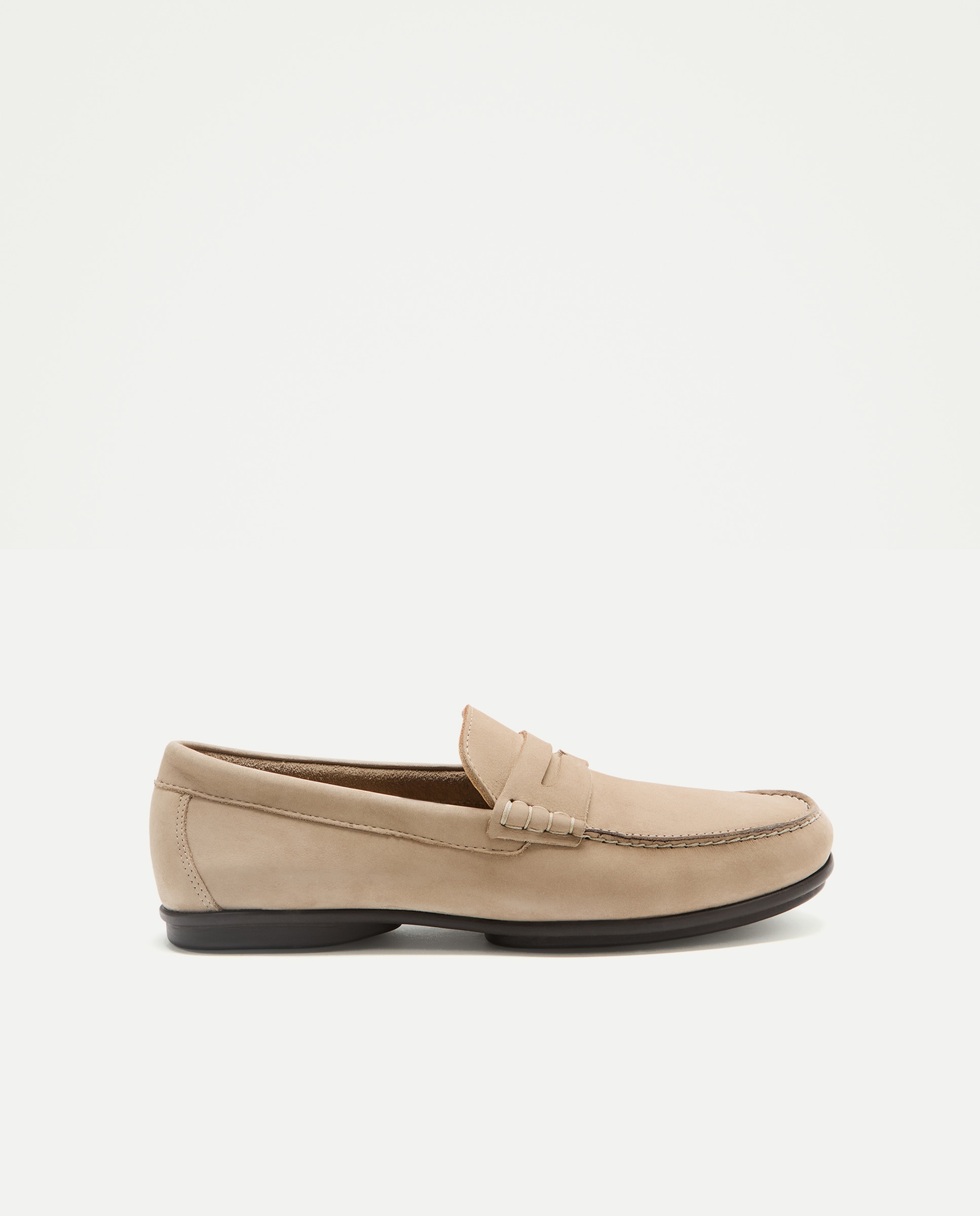 Imagem 0 de Mocassins em Nobuck com Sola de Borracha