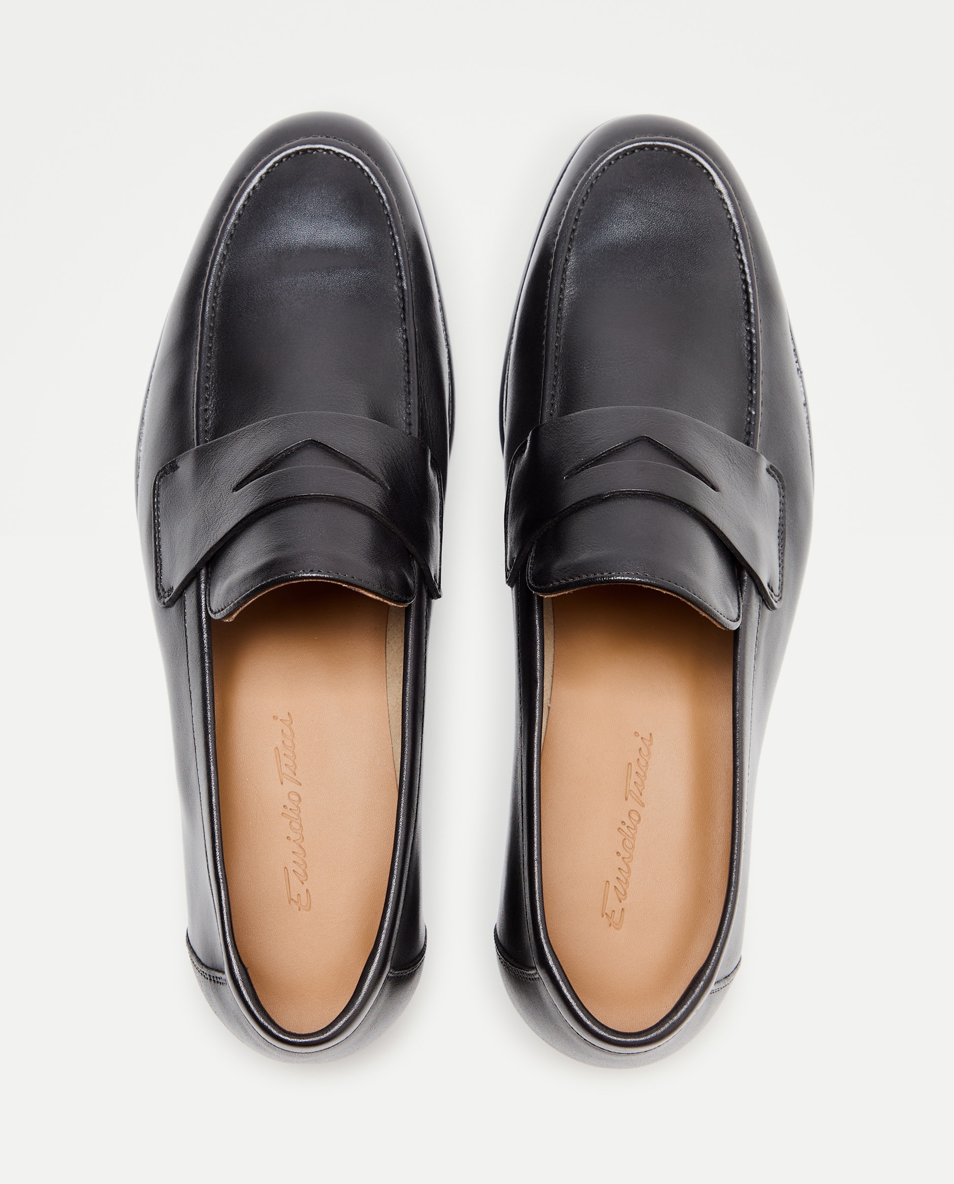 Mocassins em Pele com Sola de Couro Preto-4