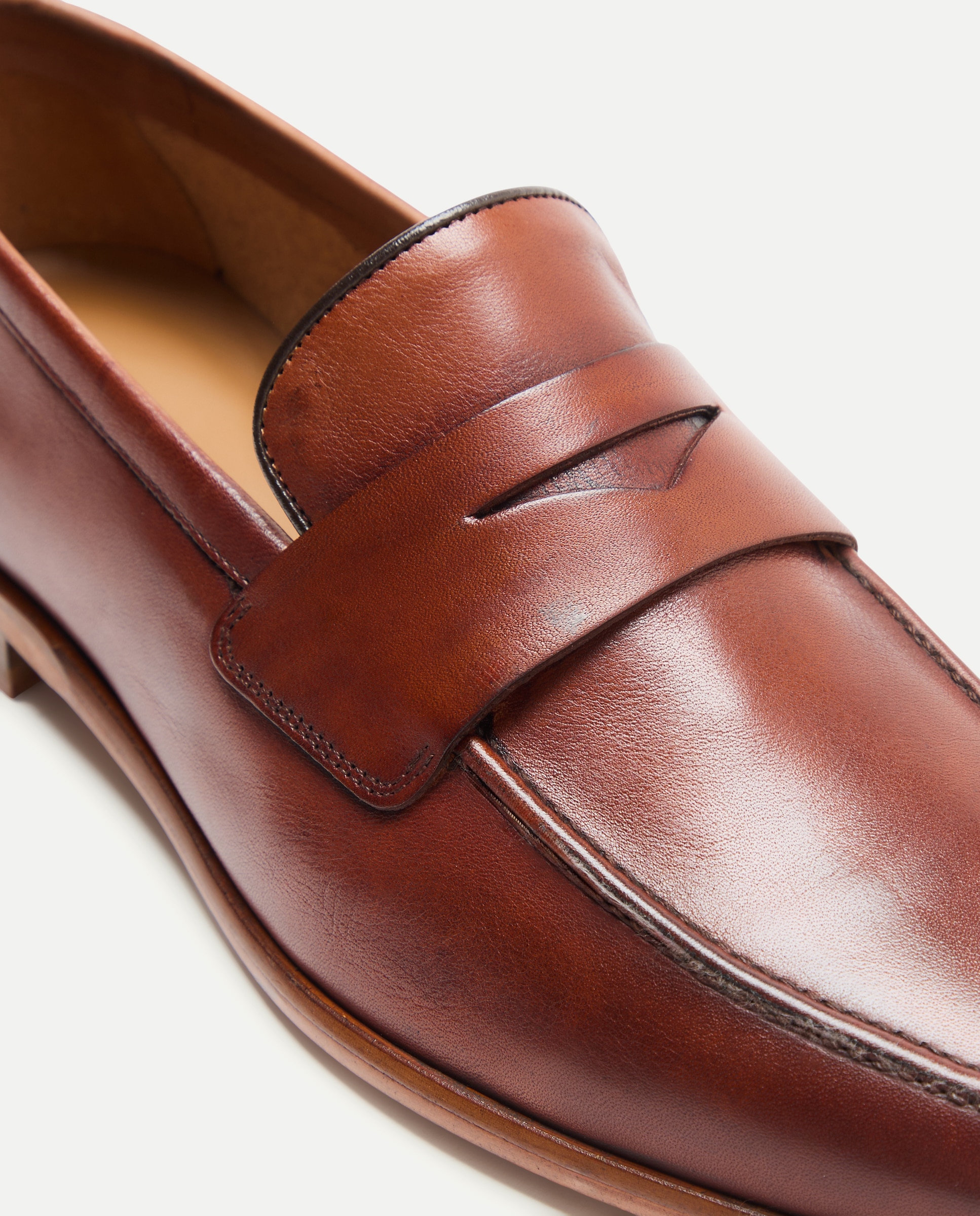 Mocassins em Pele com Sola de Couro Couro-5