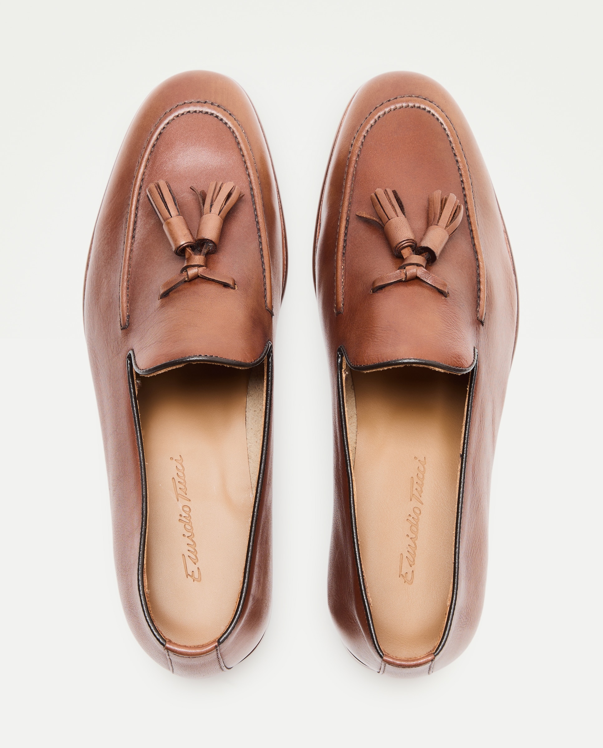 Mocassins em Pele com Sola de Couro Couro-4
