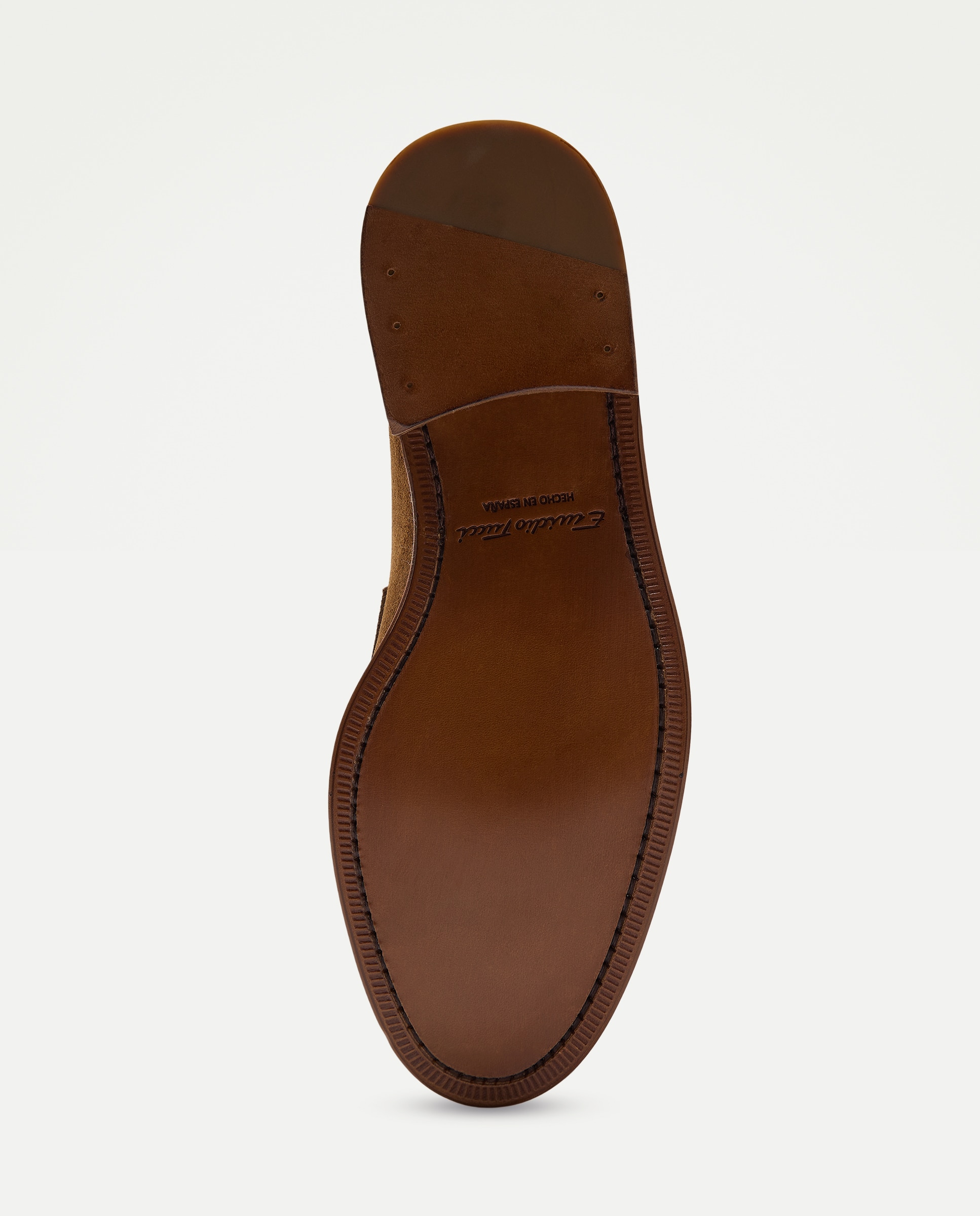 Mocassins em Camurça com Sola de Couro Couro-6