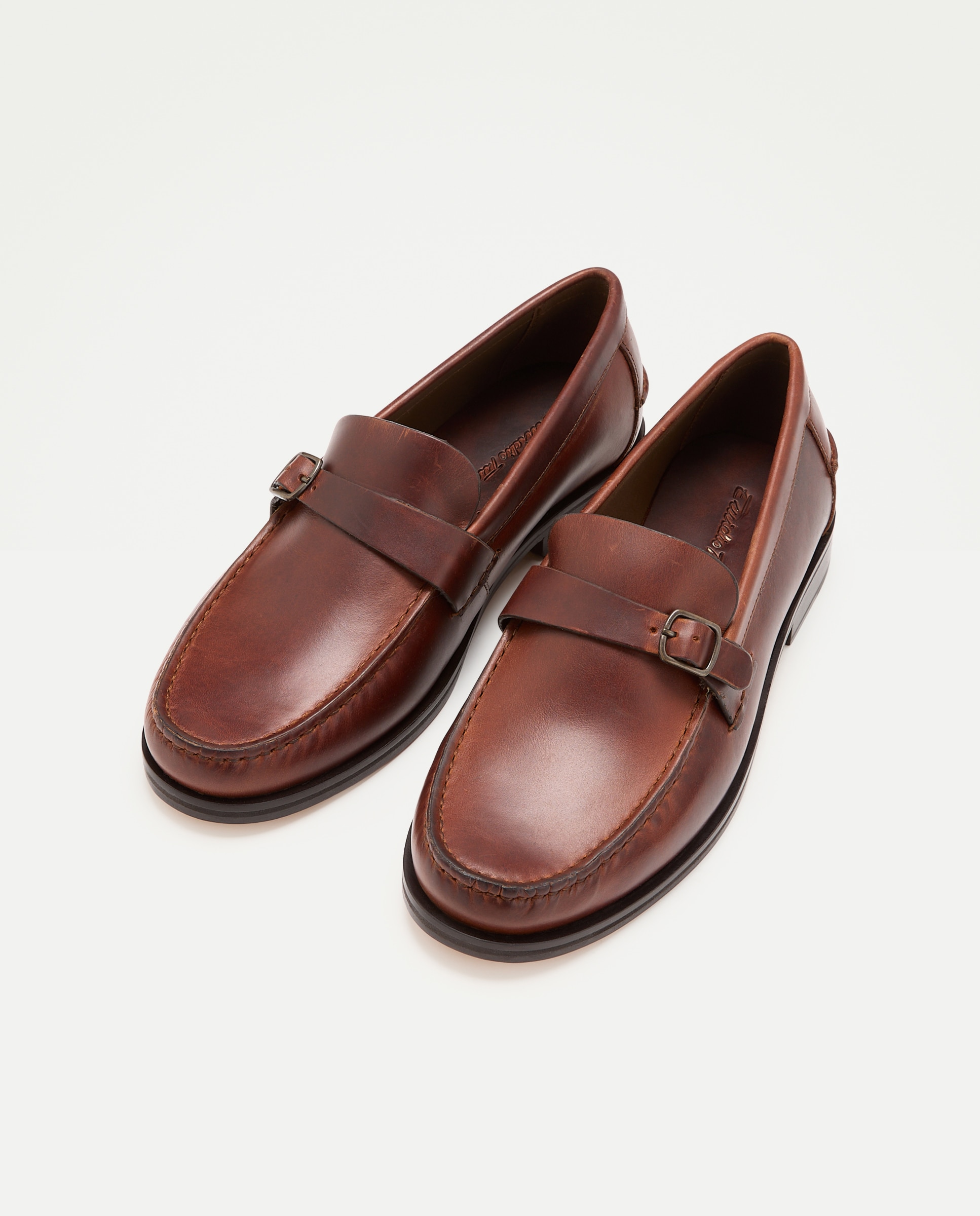 Mocasines de hombre con adorno - Emidio Tucci - Tostado Tostado-2