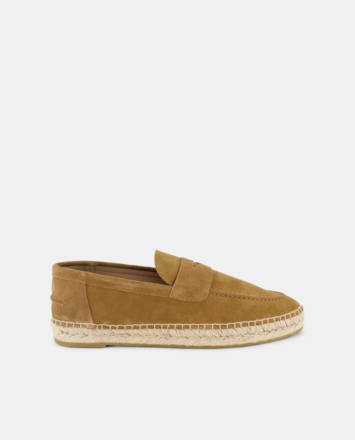 Mocasines de hombre de serraje