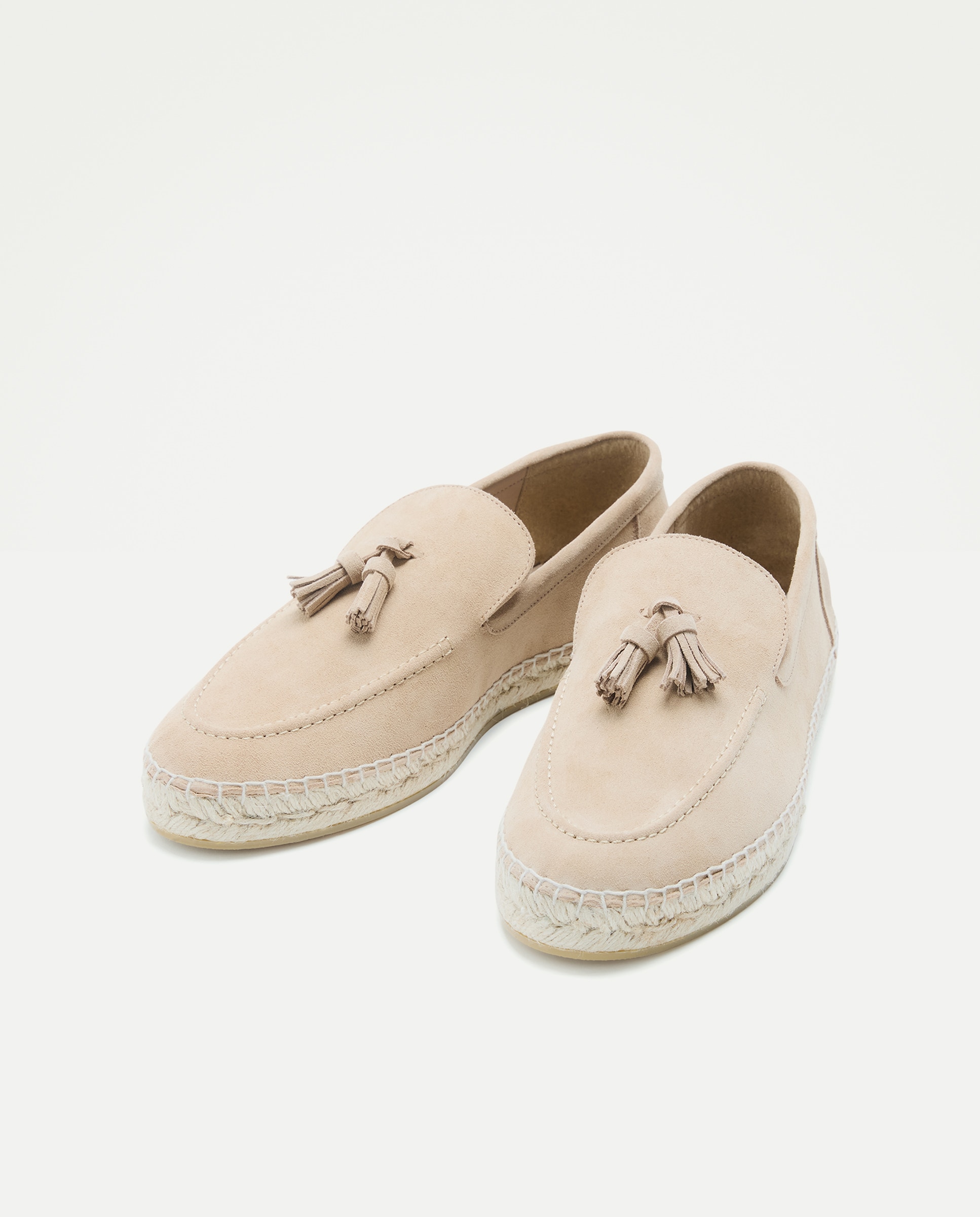 Alpercatas de Camurça com Sola de Juta Castanho-pedra-2