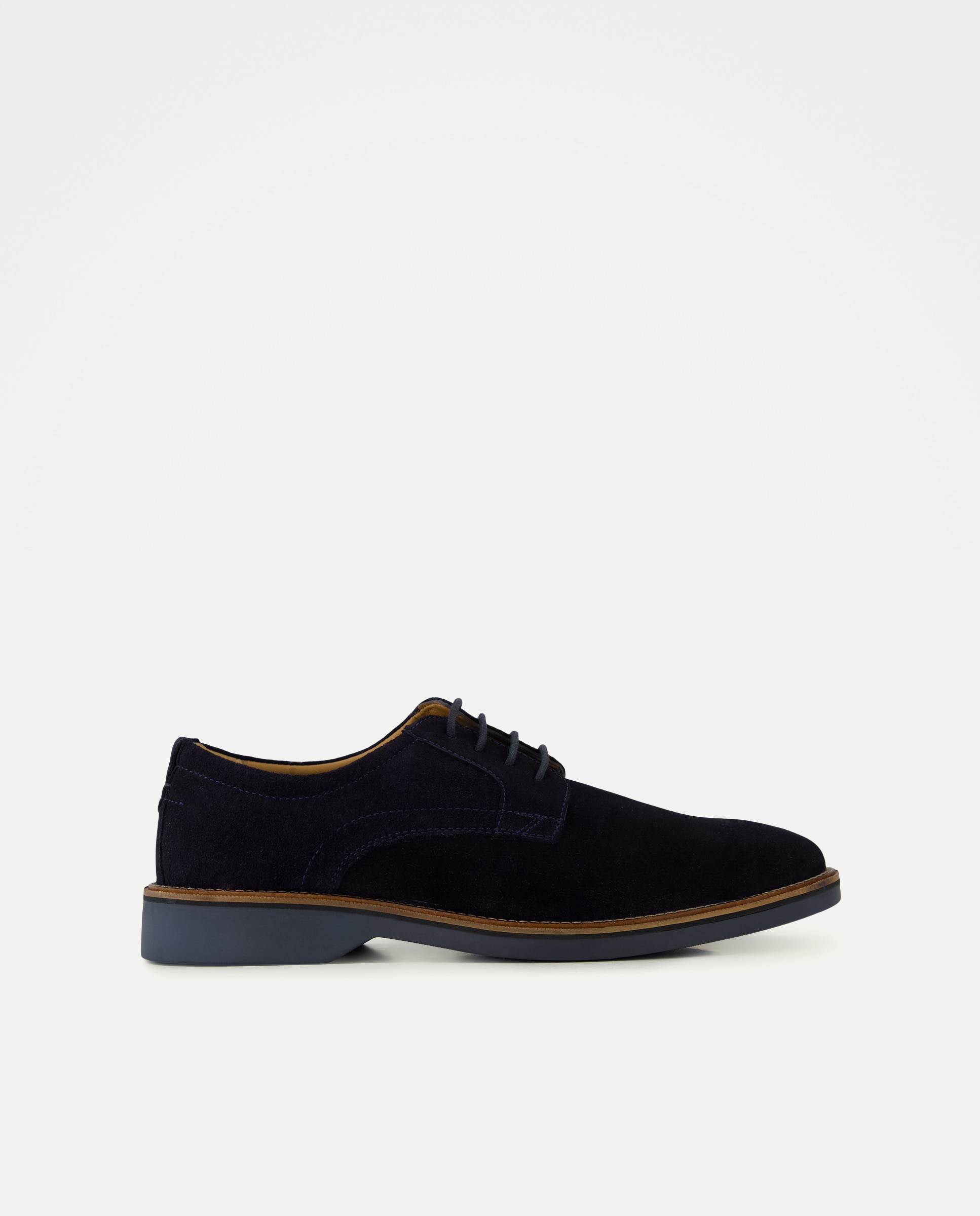 Dustin - Bluchers de hombre de serraje con piso goma.