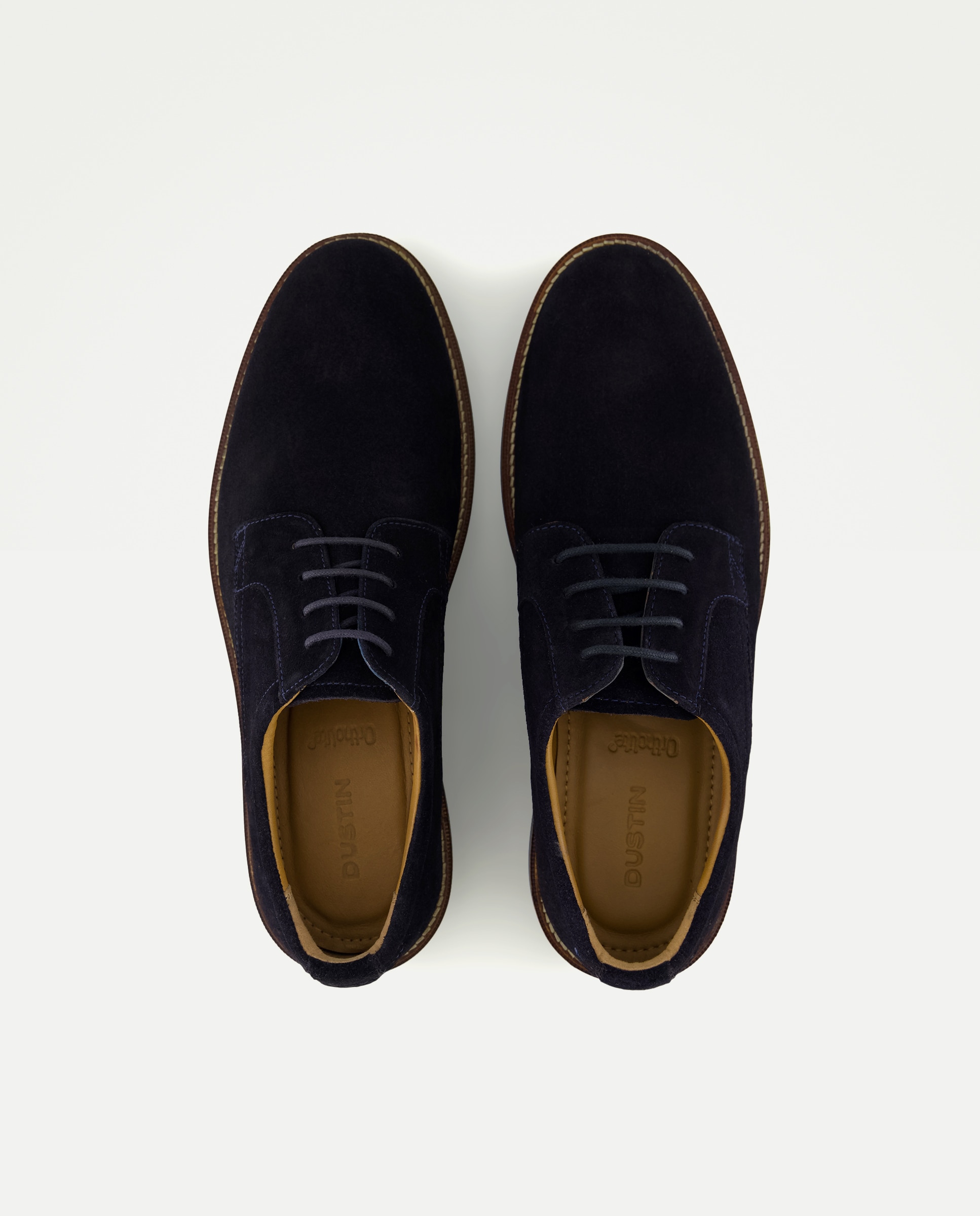 Bluchers de Croute com Sola de Borracha 400 Azul-4