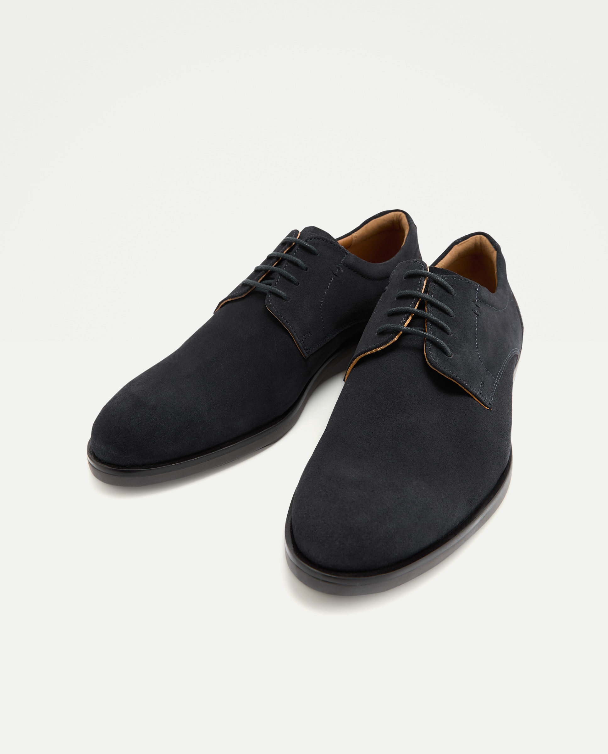 Bluchers em Croute com Sola de Borracha 400 Azul-2