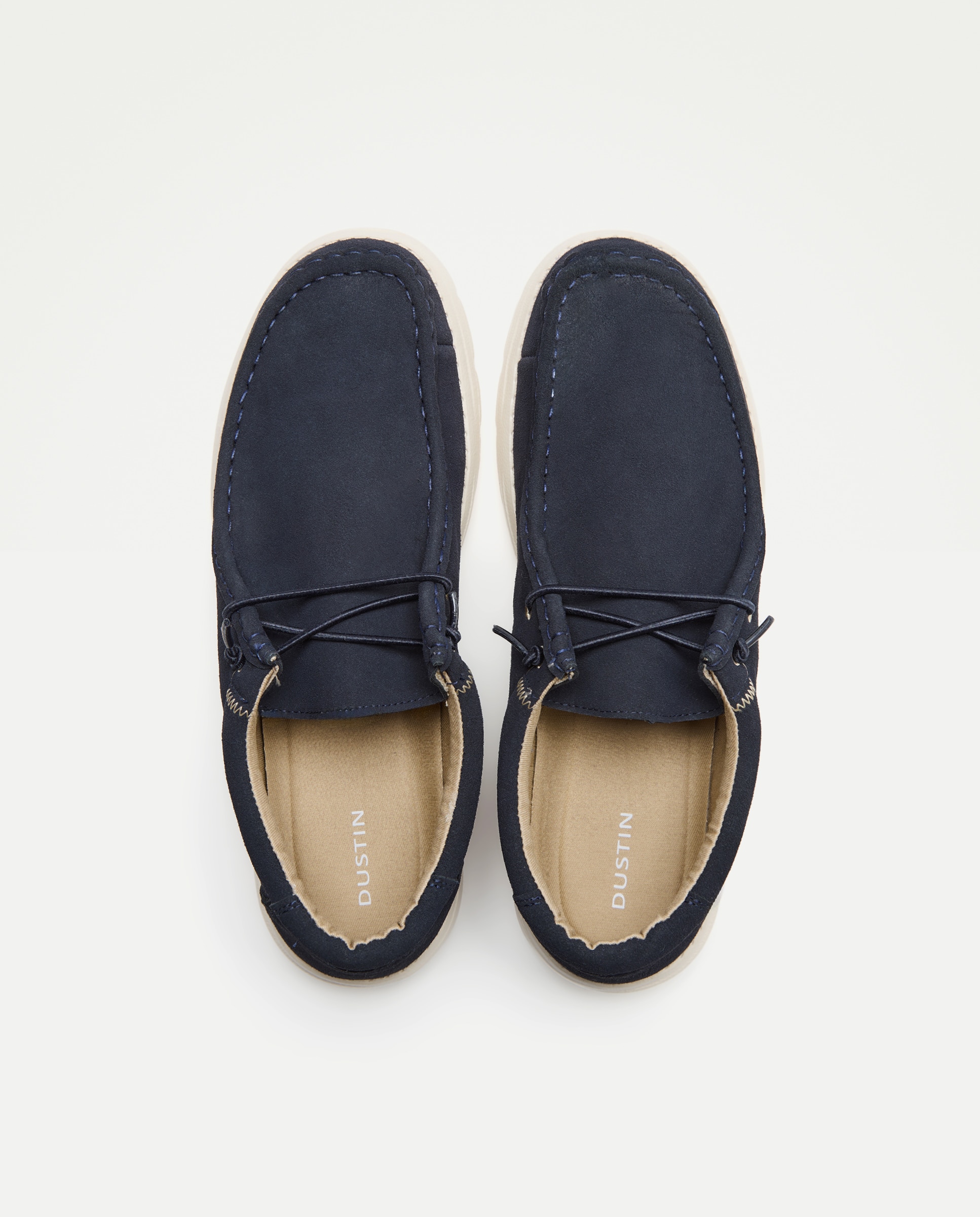 Sapatos Wallabee 430 Azul Escuro-4