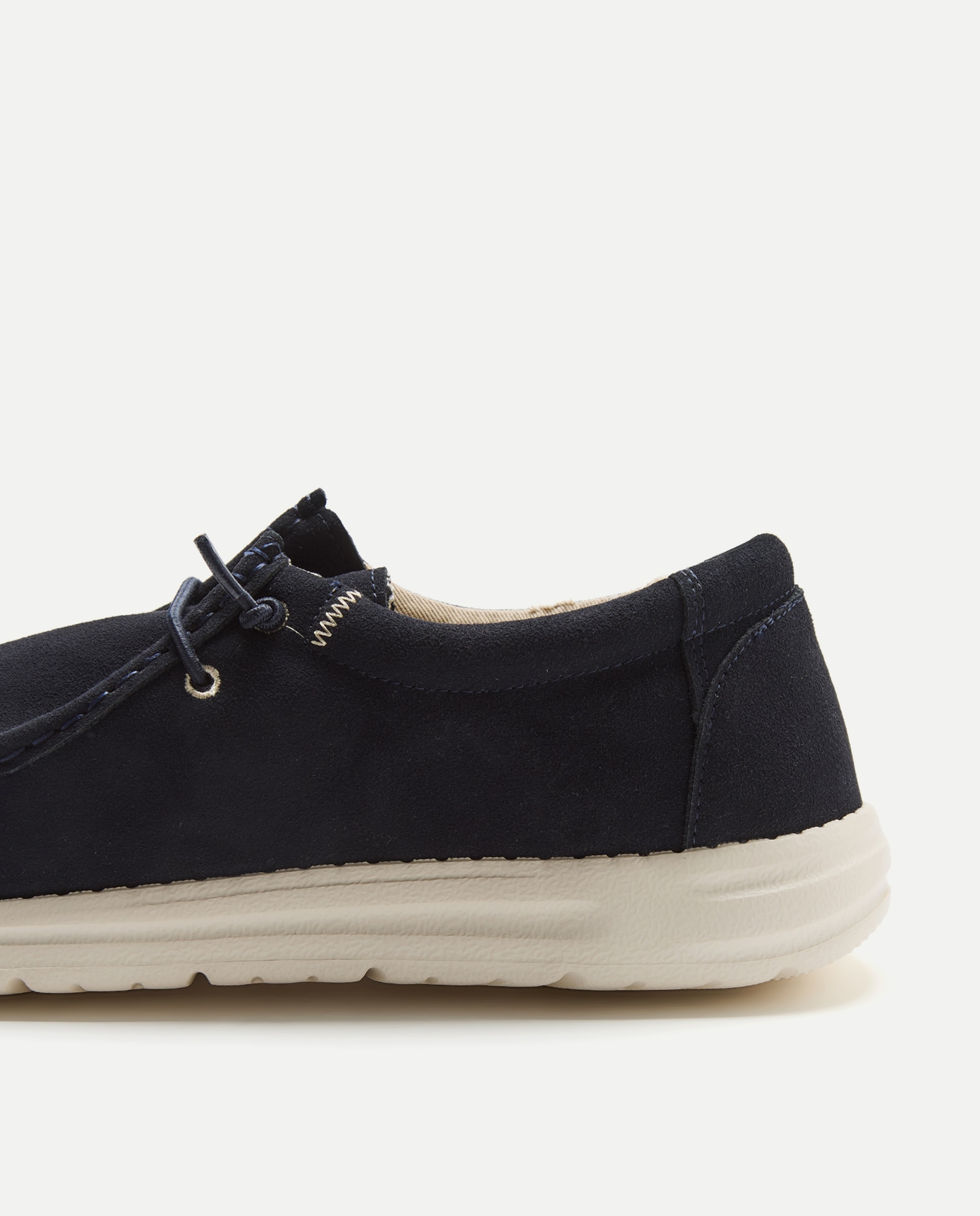 Sapatos Wallabee 430 Azul Escuro-5