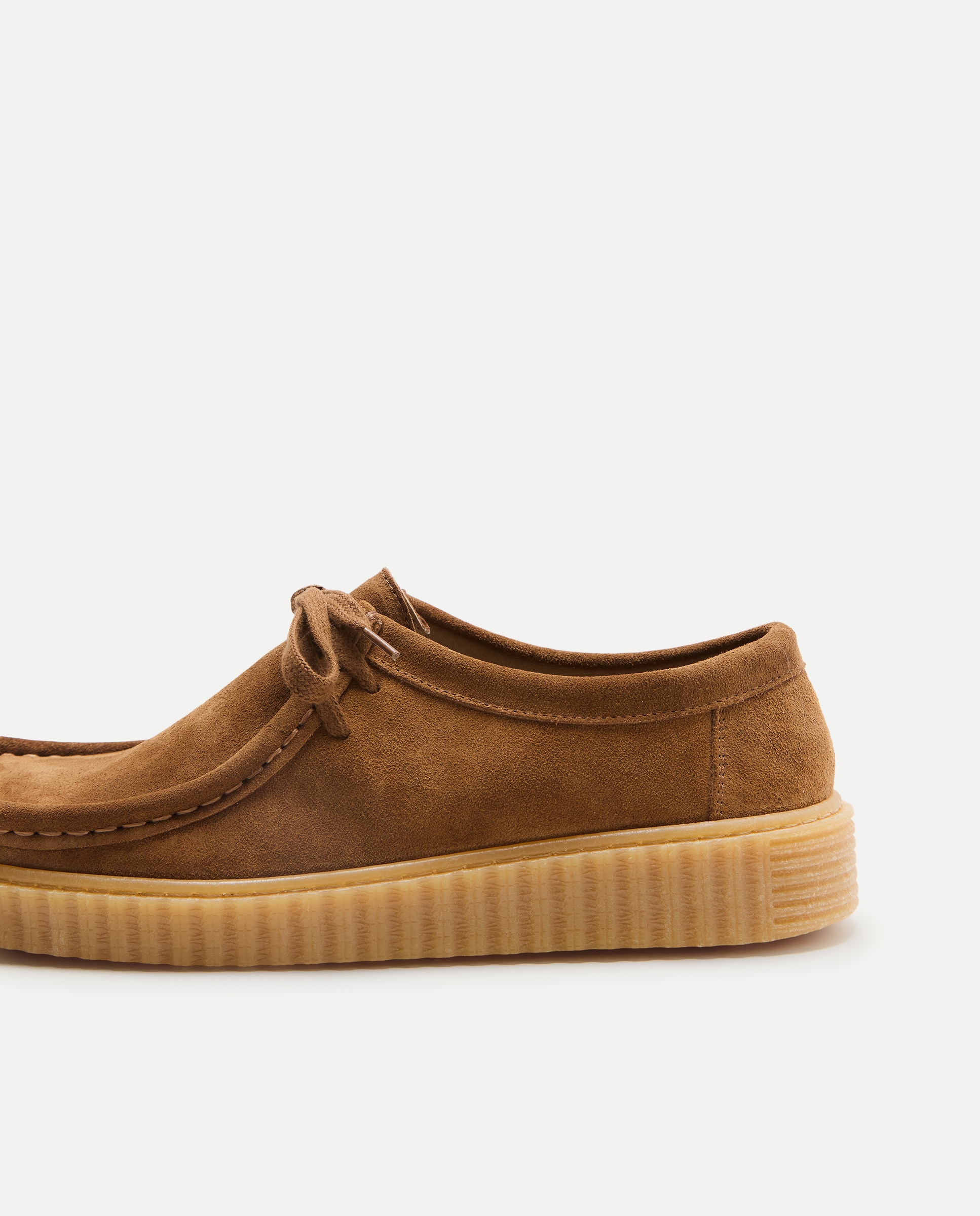 Sapatos Wallabee de homem Couro-5