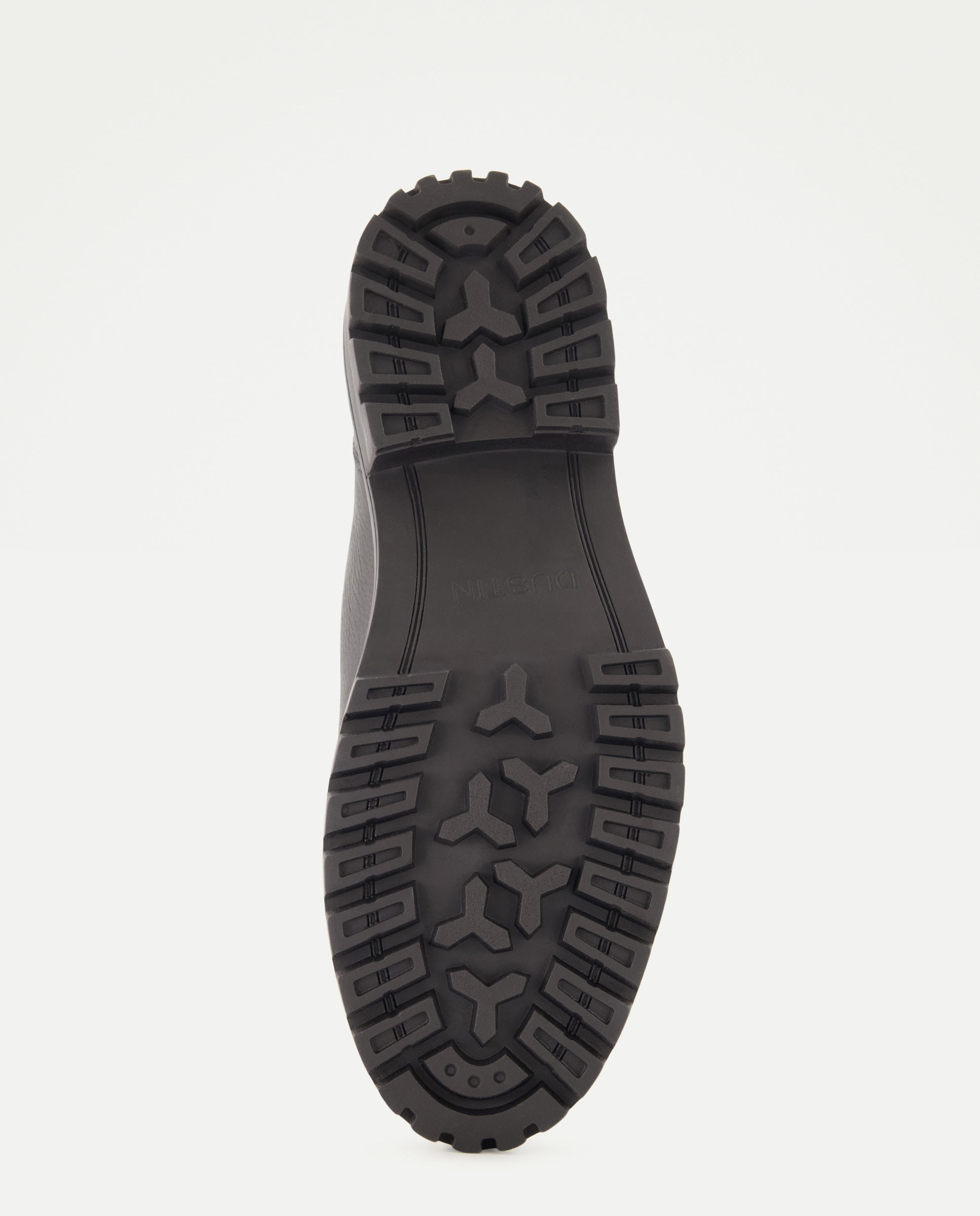 Sapatos de Atacadores Wallabee em Pele Gravada Preto-6
