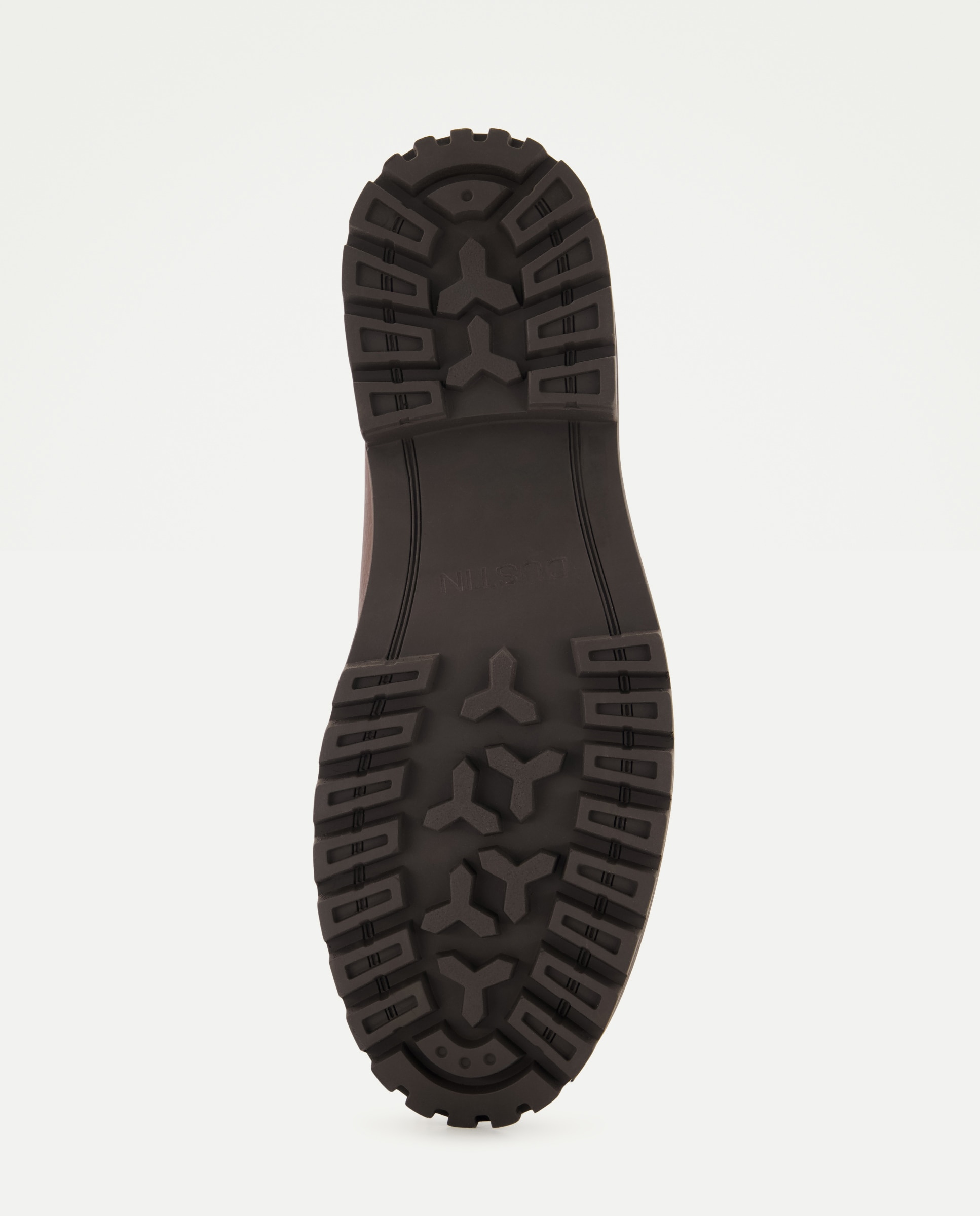 Sapatos Tipo Wallabe em Pele Gravada com Atacadores Castanho-6