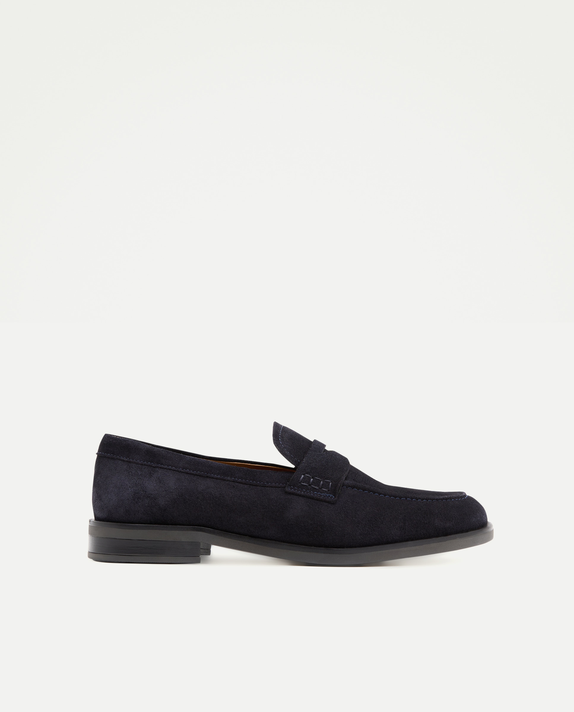 Mocassins em Croute com Sola de Borracha 400 Azul-1
