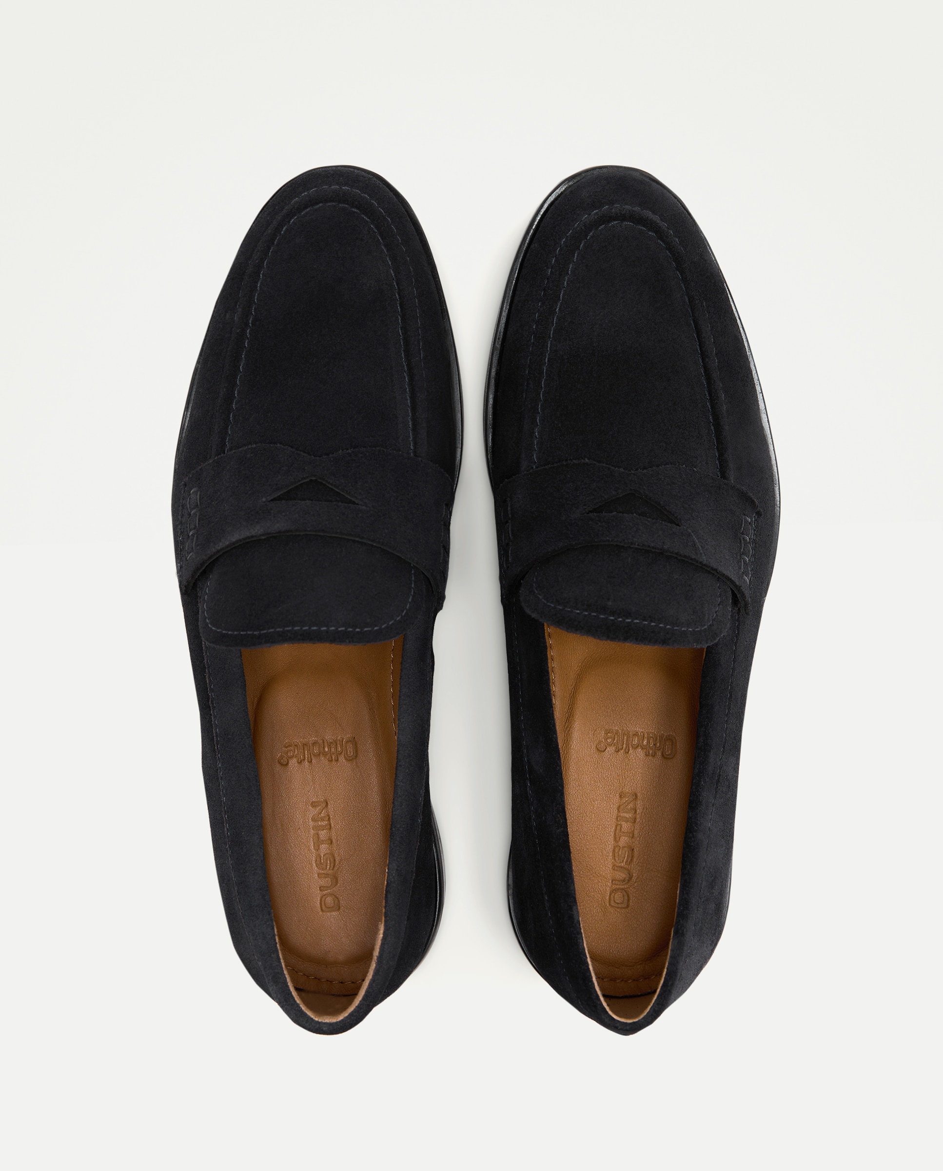 Mocassins em Croute com Sola de Borracha 400 Azul-4