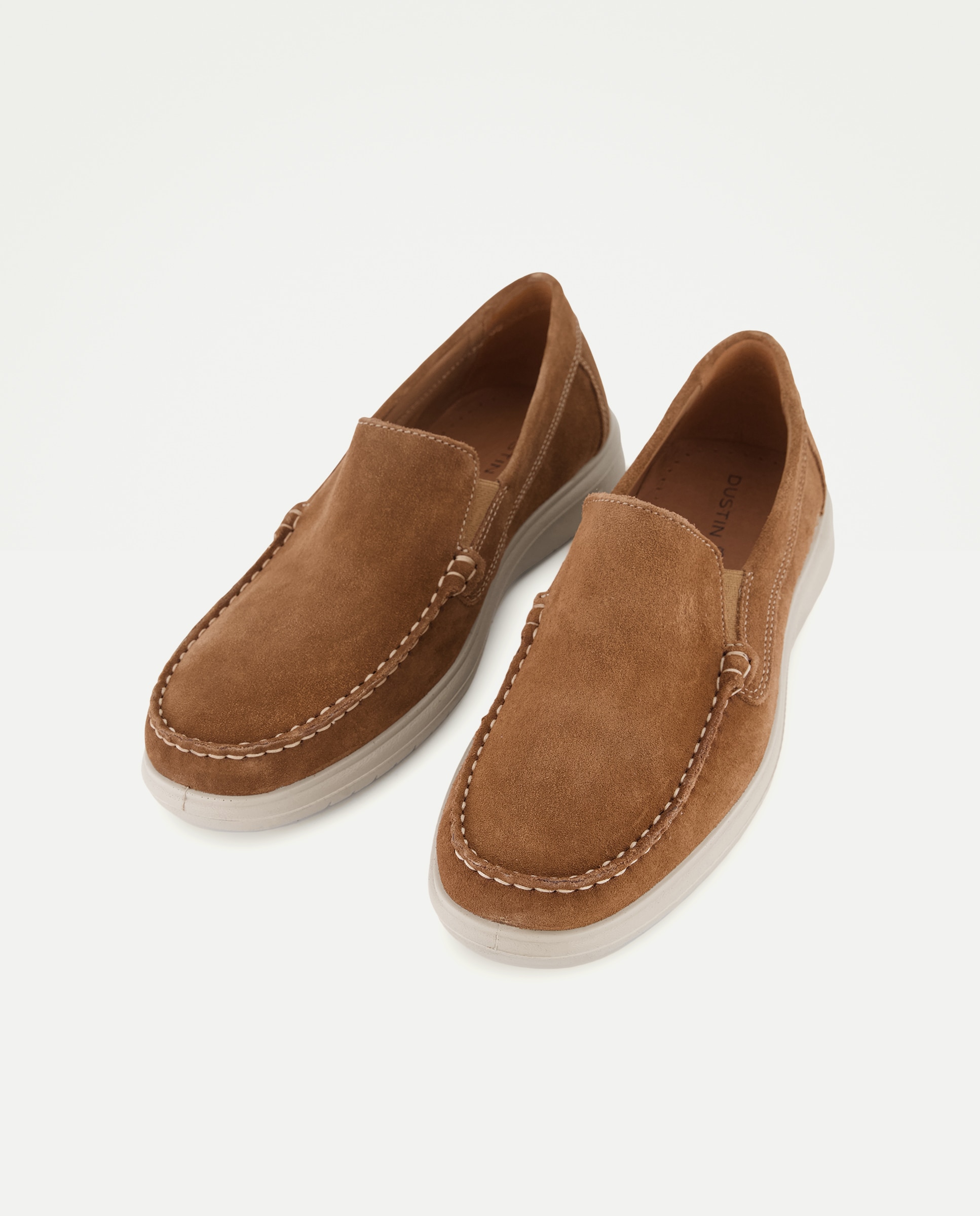 Mocassins de homem Castanho-2