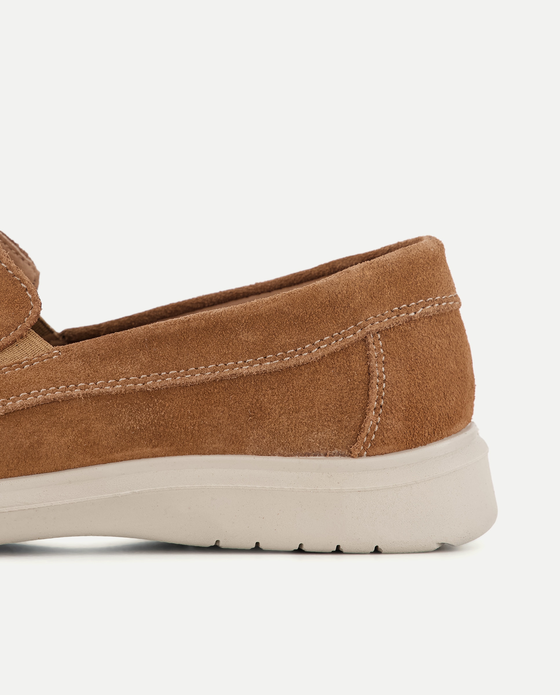 Mocassins de homem Castanho-5