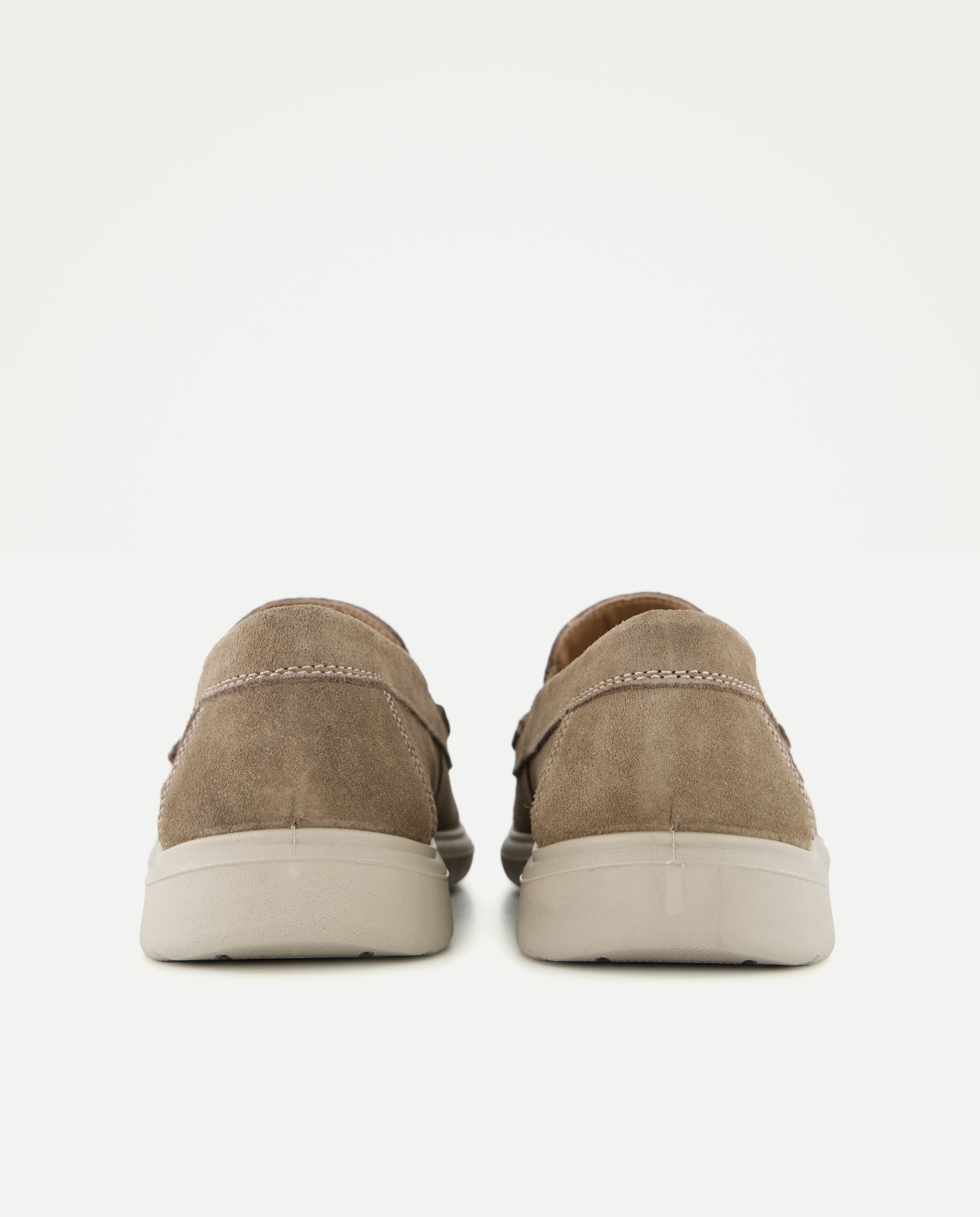 Mocassins de homem Taupe-3
