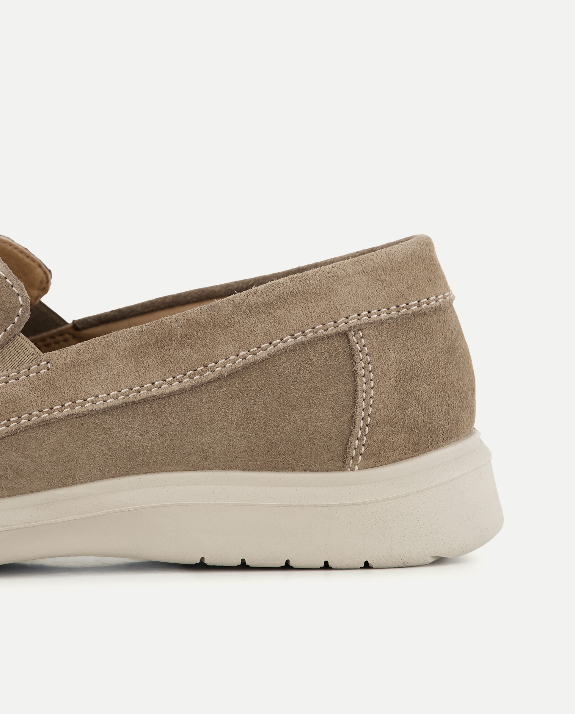 Mocassins de homem Taupe-5