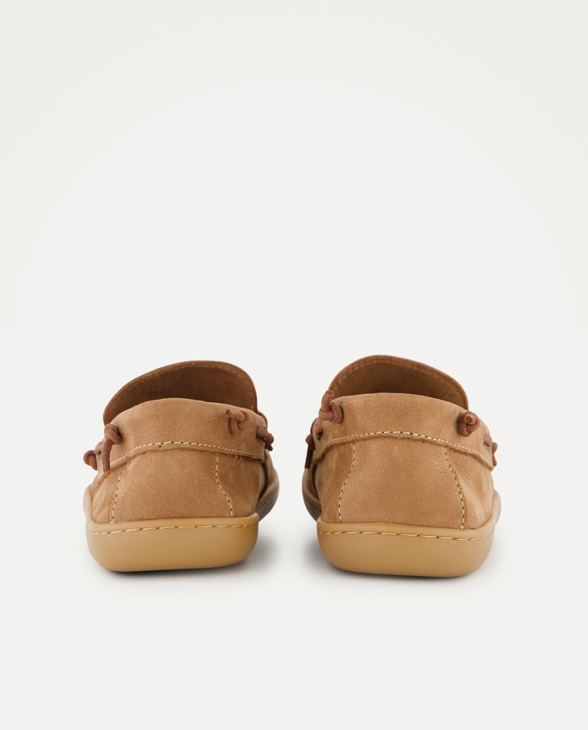 Mocassins Barefoot em Nobuck com Sola de Borracha Couro-3