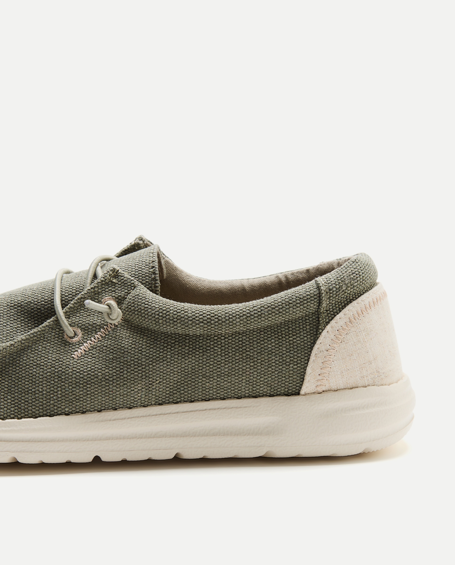 Sapatos Wallabee 520 Caqui-5