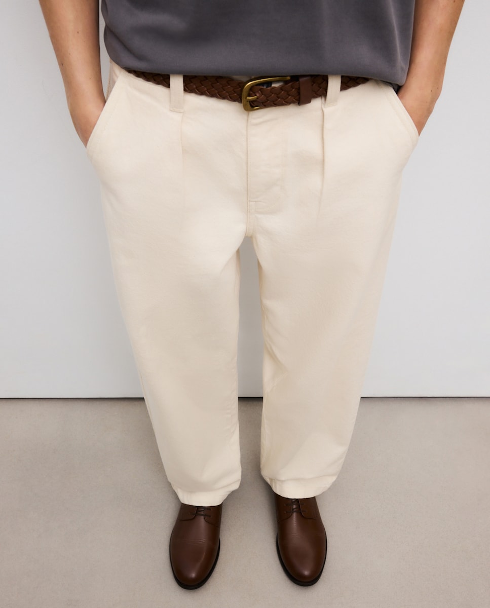 Sapatos Formais em Pele Castanho-7