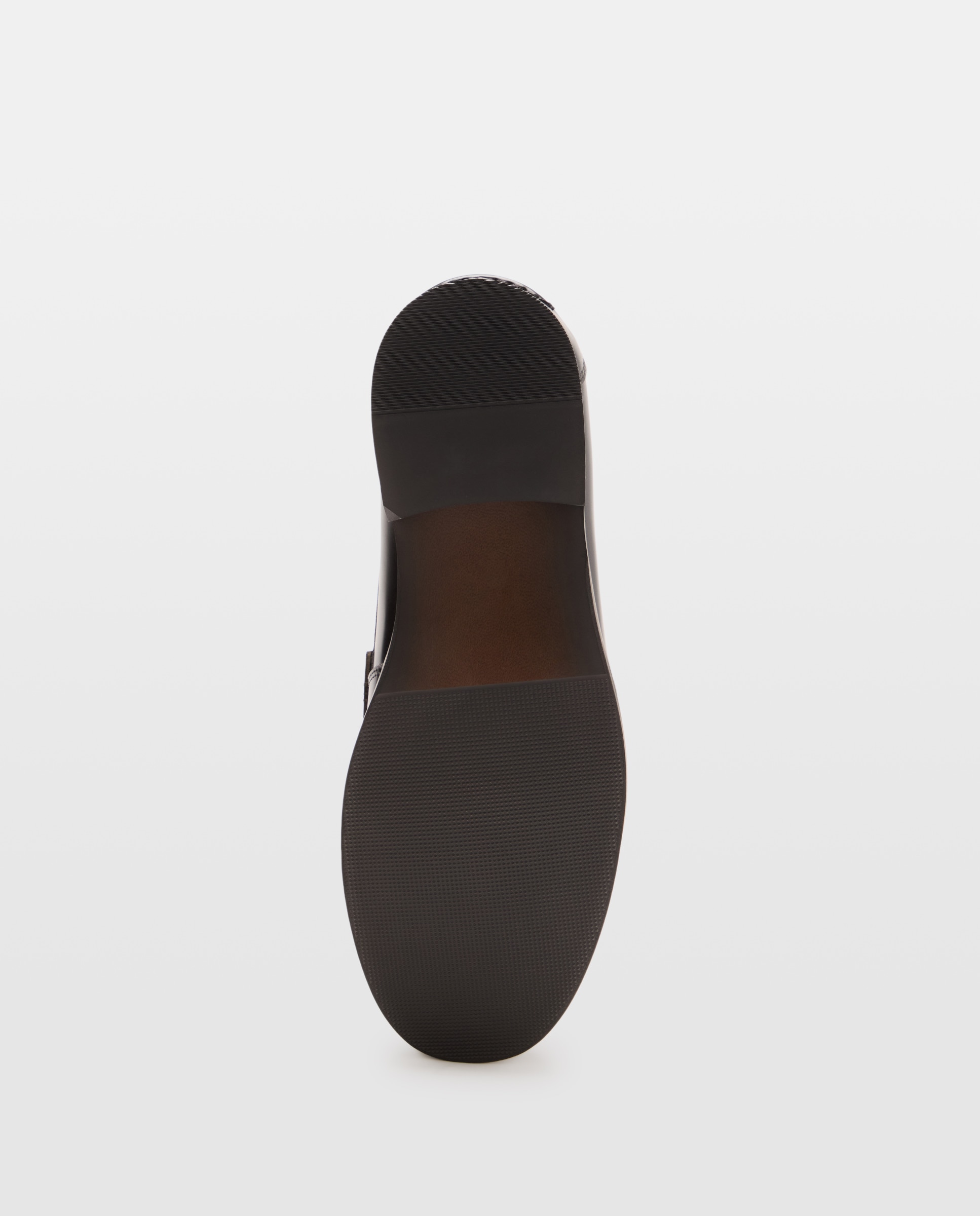 Mocassins em Pele Preto-6