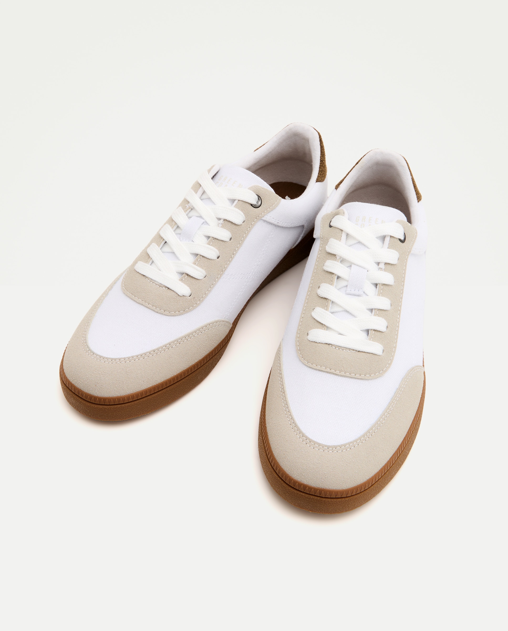 Sapatilhas Desportivas de Lona Branco-2