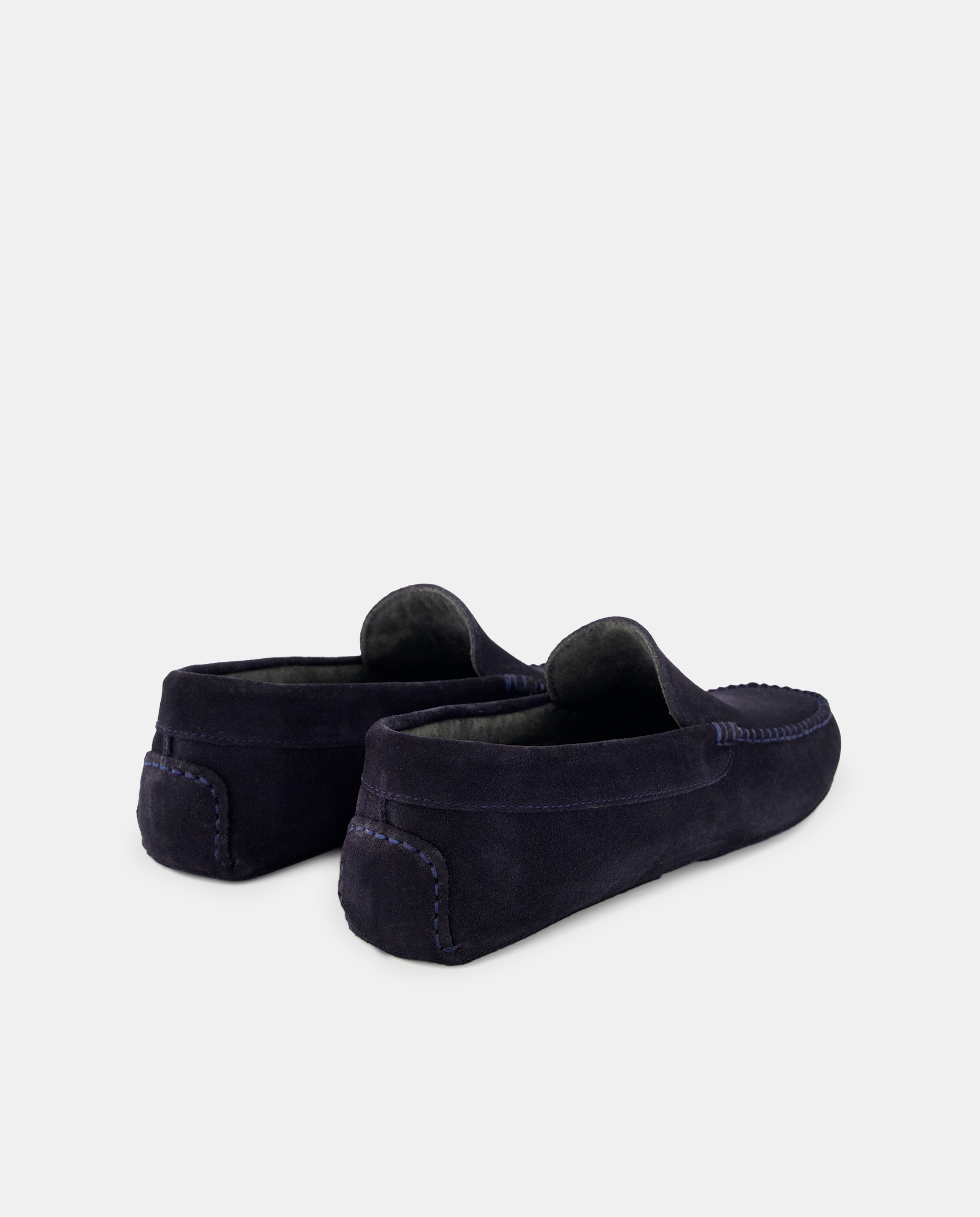 Mocassins em Croute Azul-marinho-3