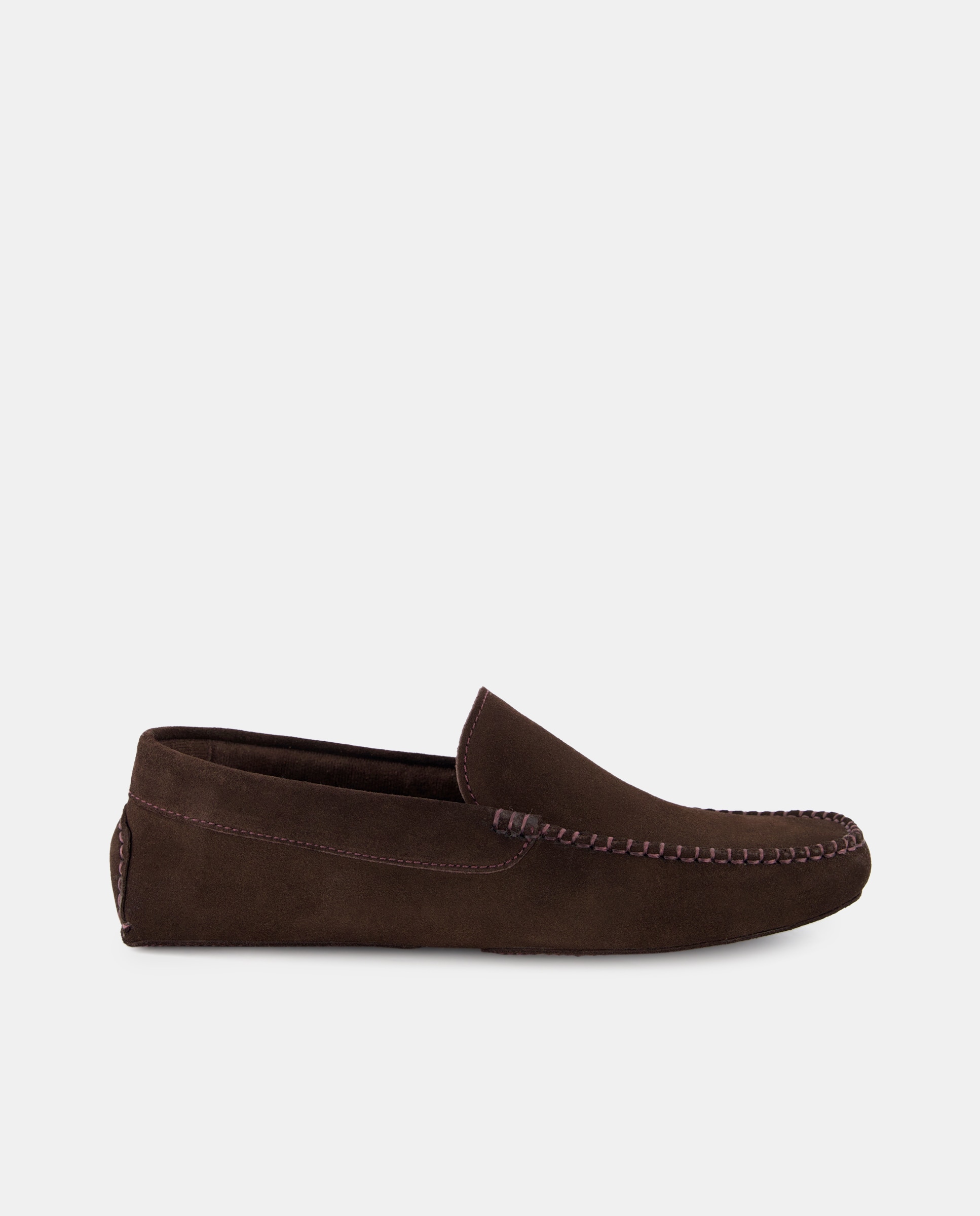 Mocassins em Croute Castanho-escuro-1