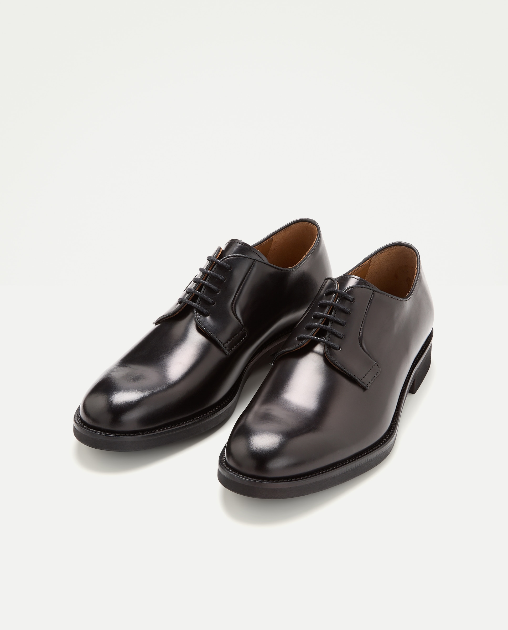 Zapatos de hombre con cierre de cordones - Emidio Tucci - Negro Negro-2