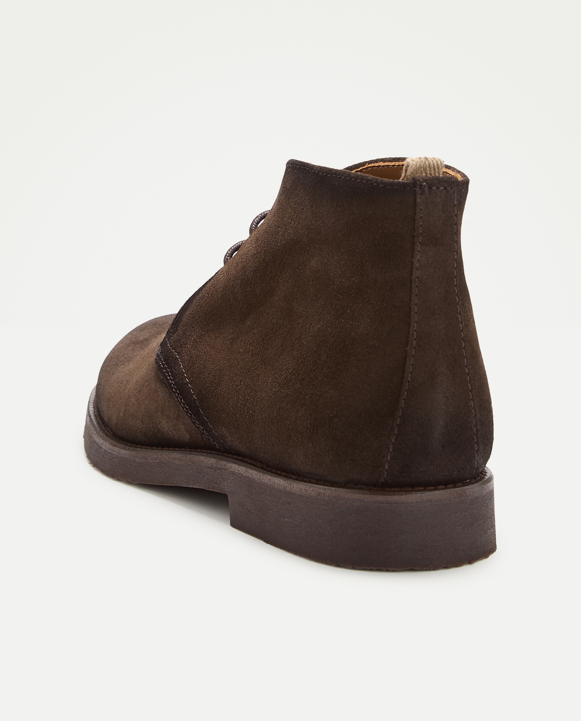 Botas com Atacadores Castanho-3