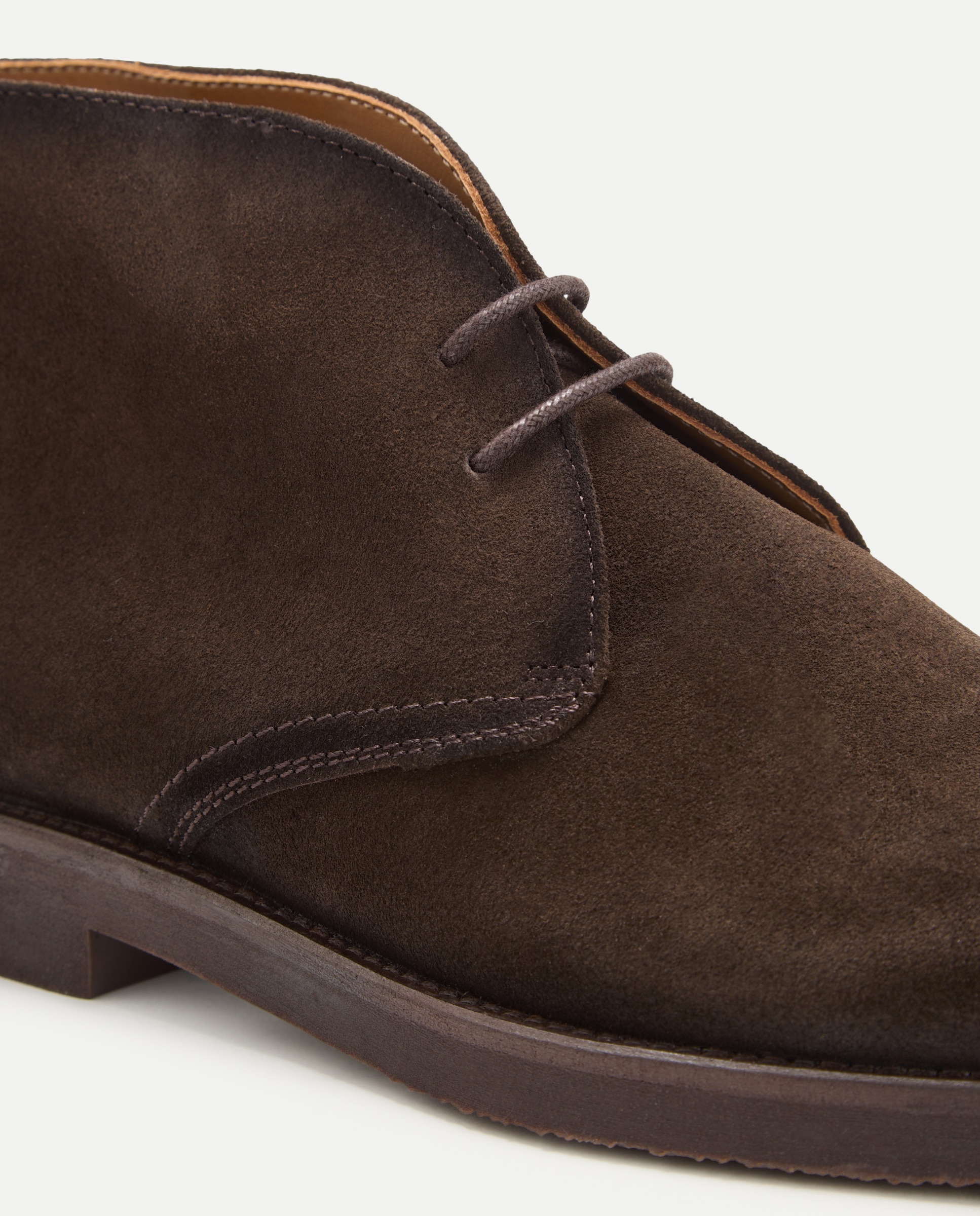 Botas com Atacadores Castanho-5