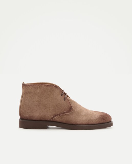 Bota cordones hombre