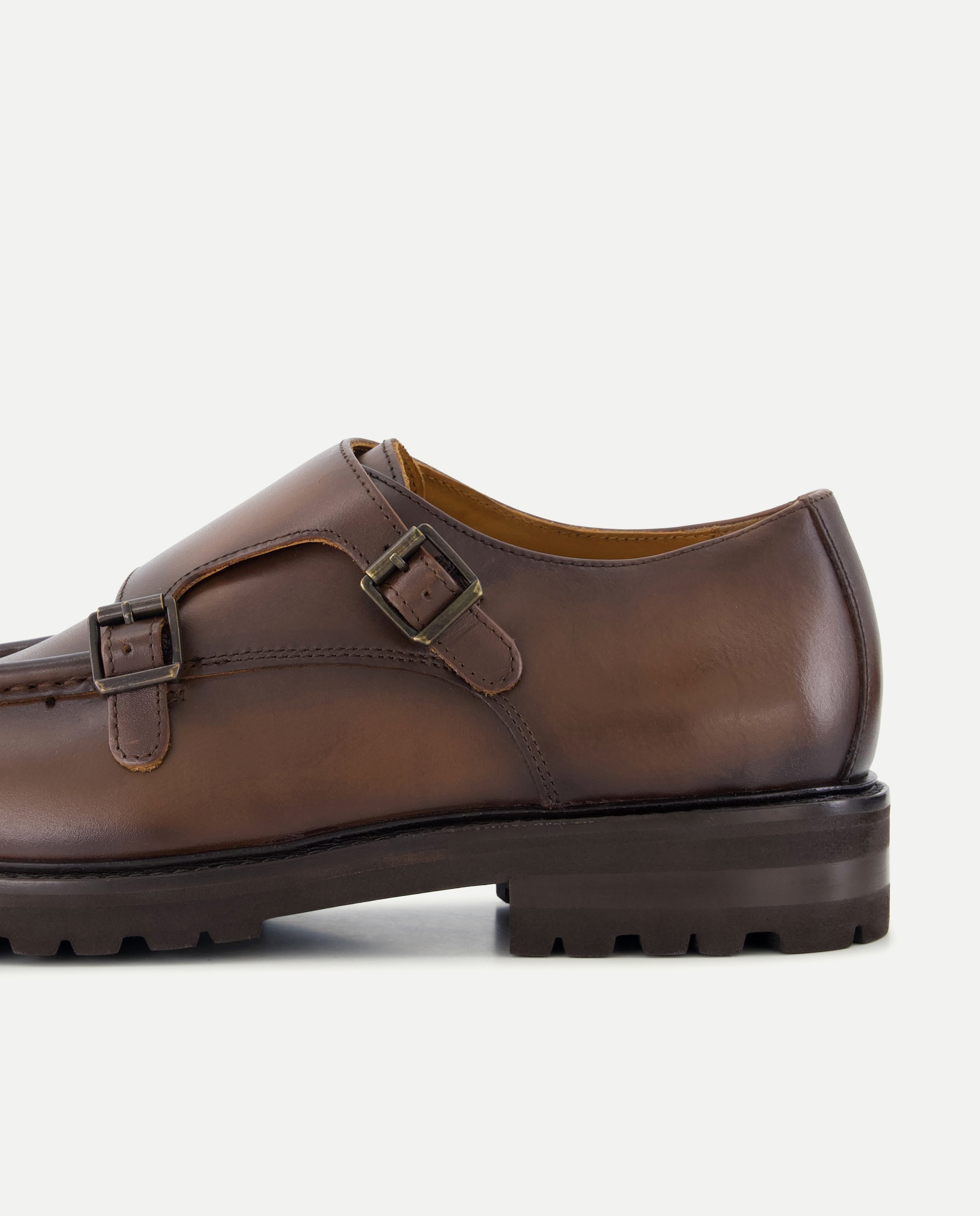 Zapato hebillas hombre - Emidio Tucci - Marrón Marrón-5