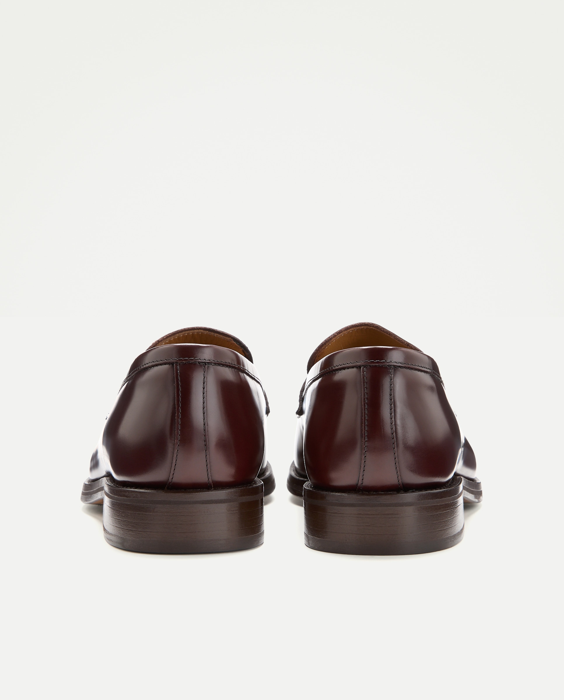 Mocassins com Detalhe de Travessão Castanho-3