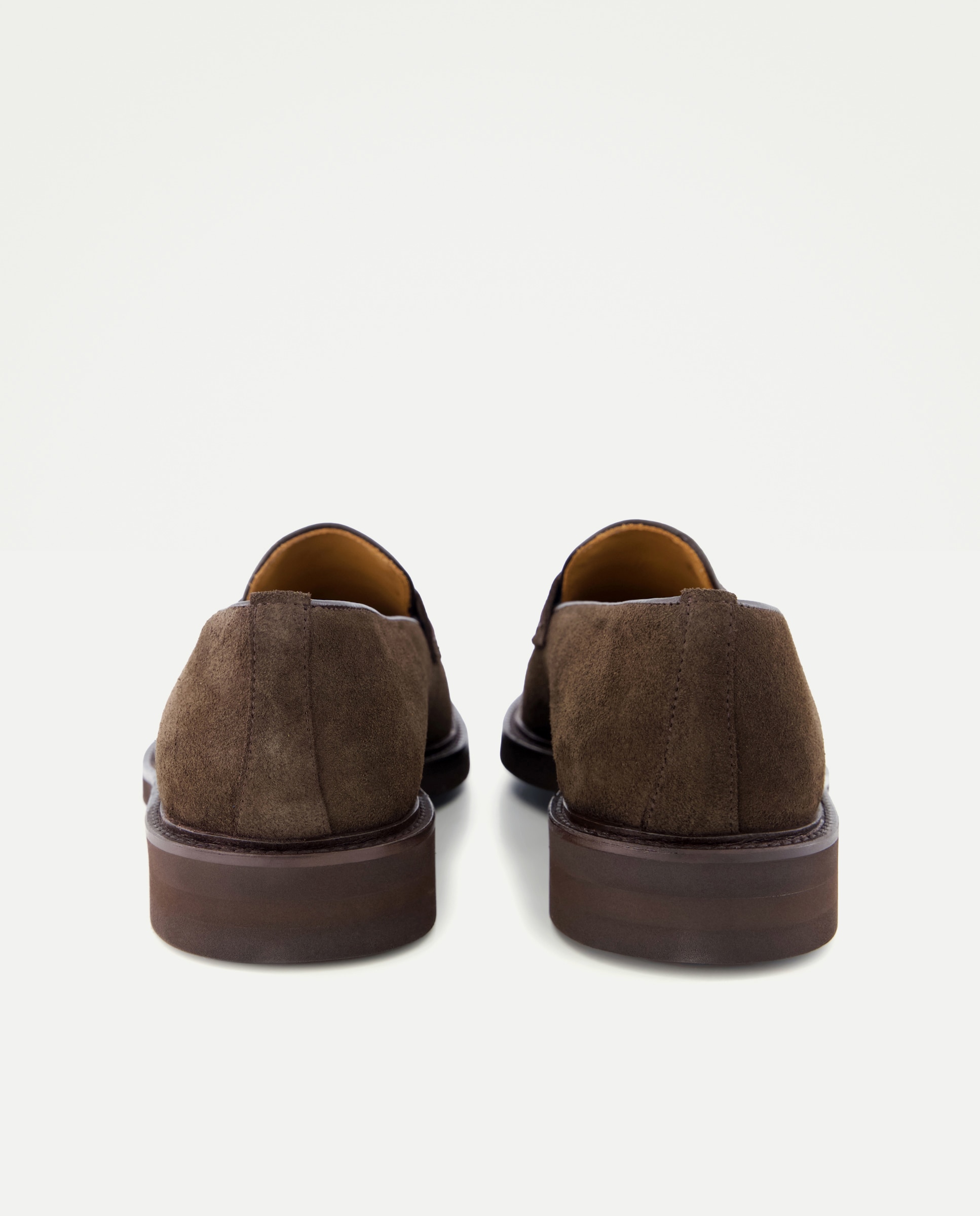 Imagen 3 de Mocasines de hombre de piel con antifaz - Emidio Tucci - Marrón Marrón